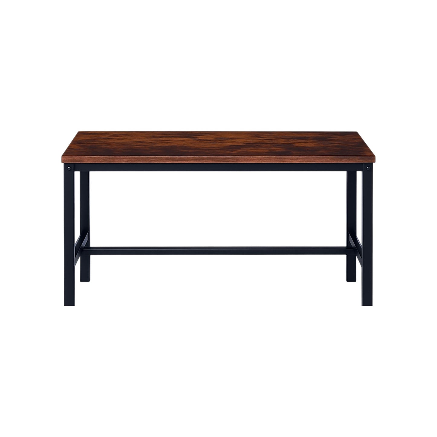 Industrial Dining Benches Set of 2 – Wood and Iron