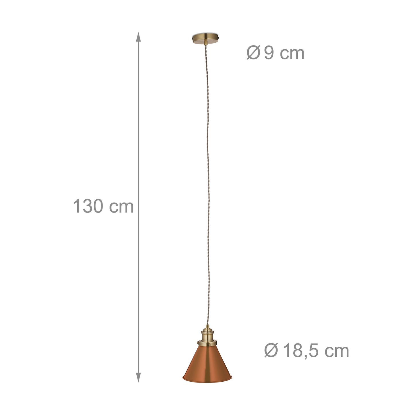Industrial pendant lamp