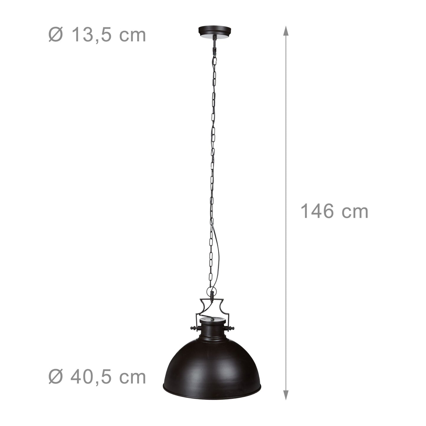 Industrial style pendant lamp