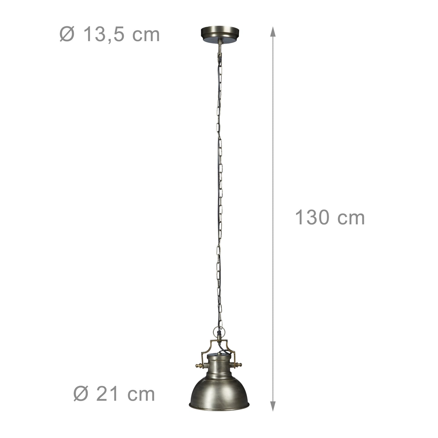 Industrial style pendant lamp