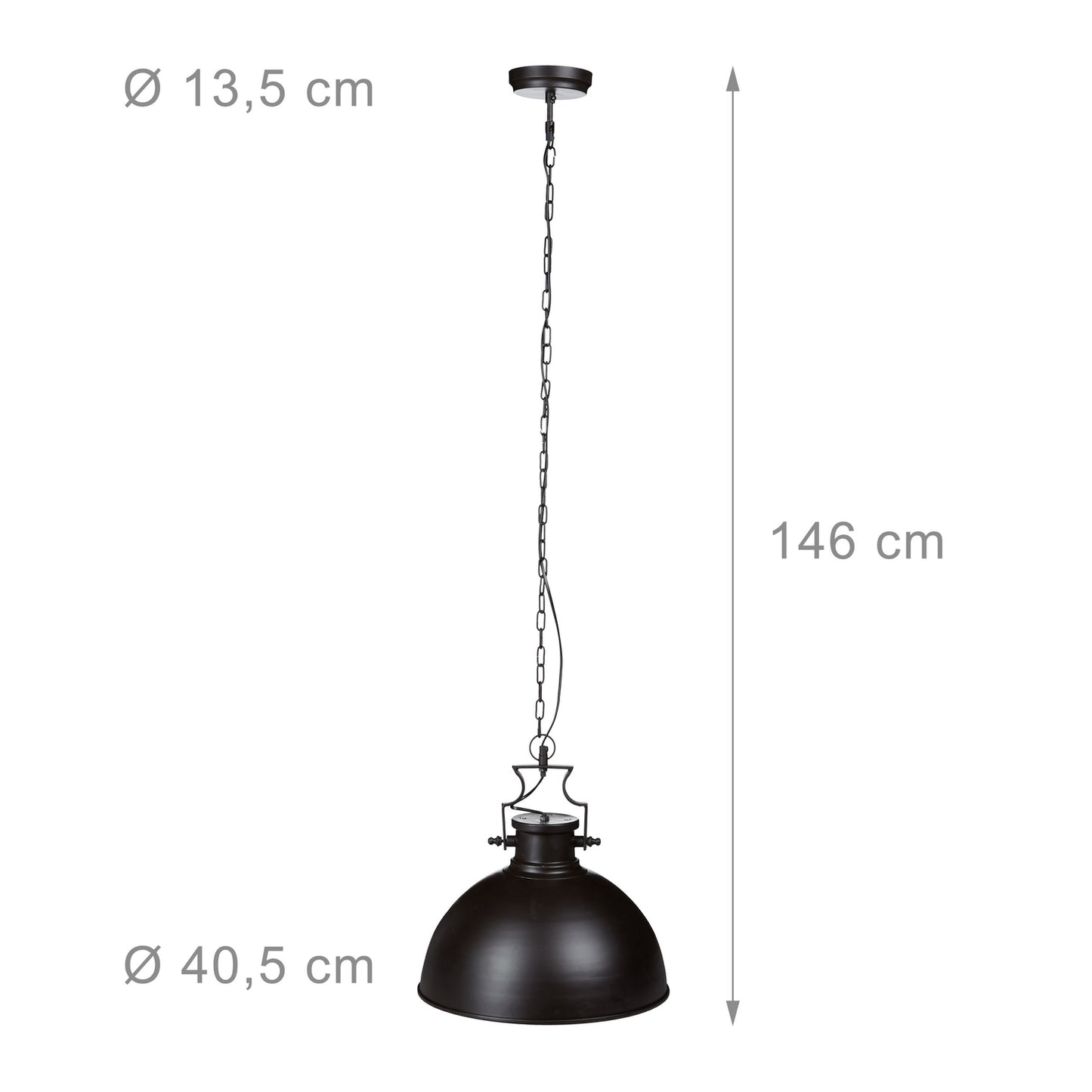 Industrial style pendant lamp