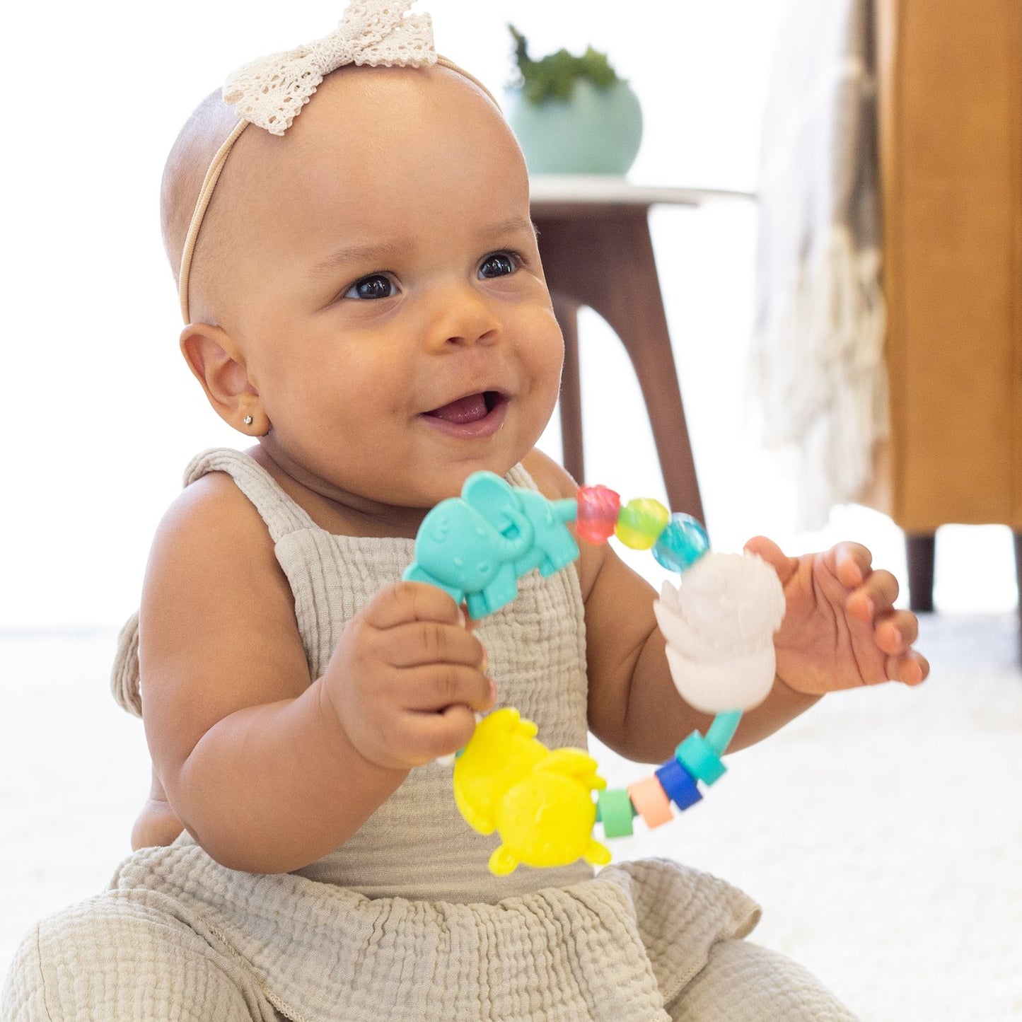 Infantino Busy Beads Rattle & Teether