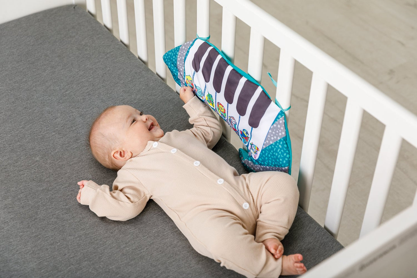 Infantino Grow With Me 3-In-1 Tummy Time Piano