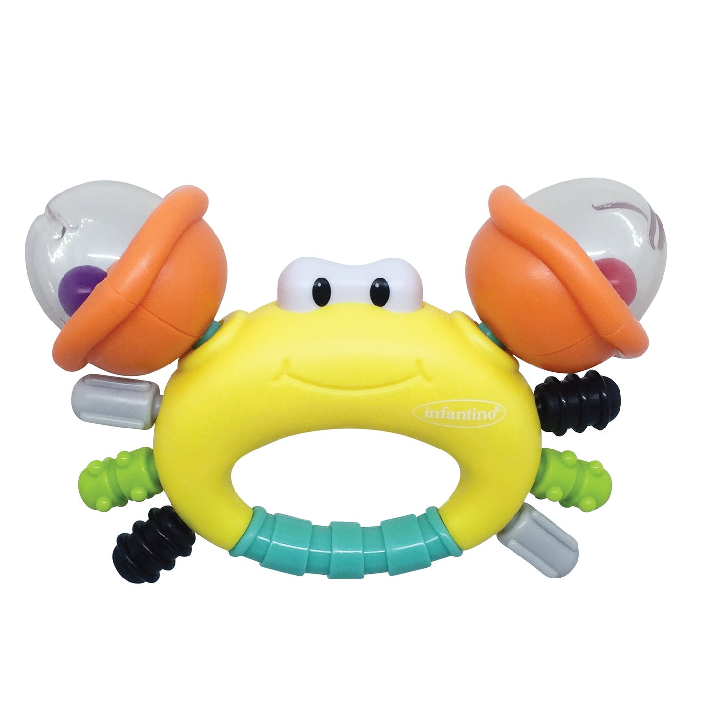Infantino Rattle & Teether Sand Crab