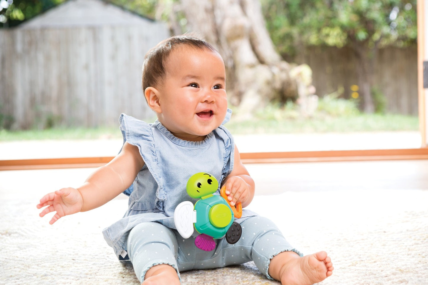 Infantino Turtle Rattle