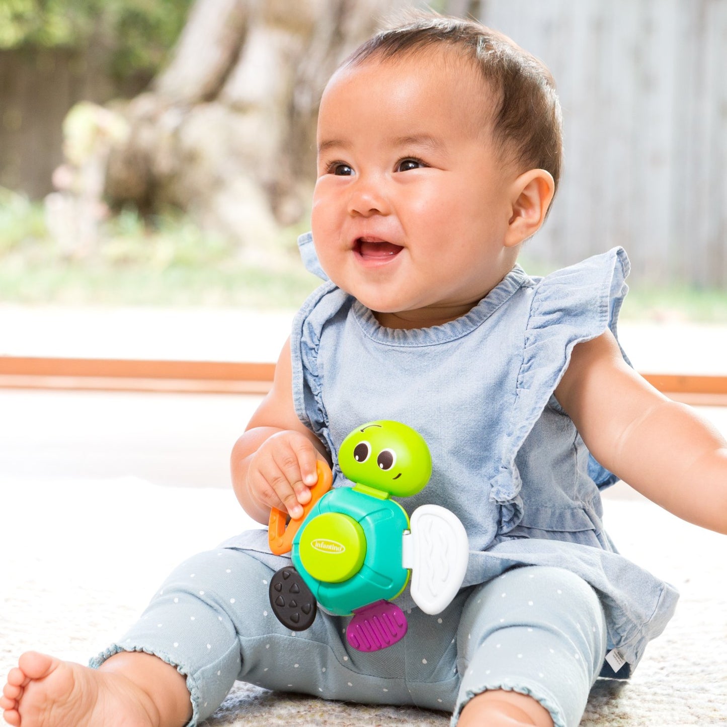 Infantino Turtle Rattle