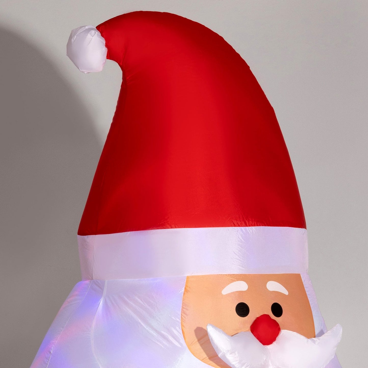 Inflatable 6ft Santa Claus with LED light ball for outdoor use