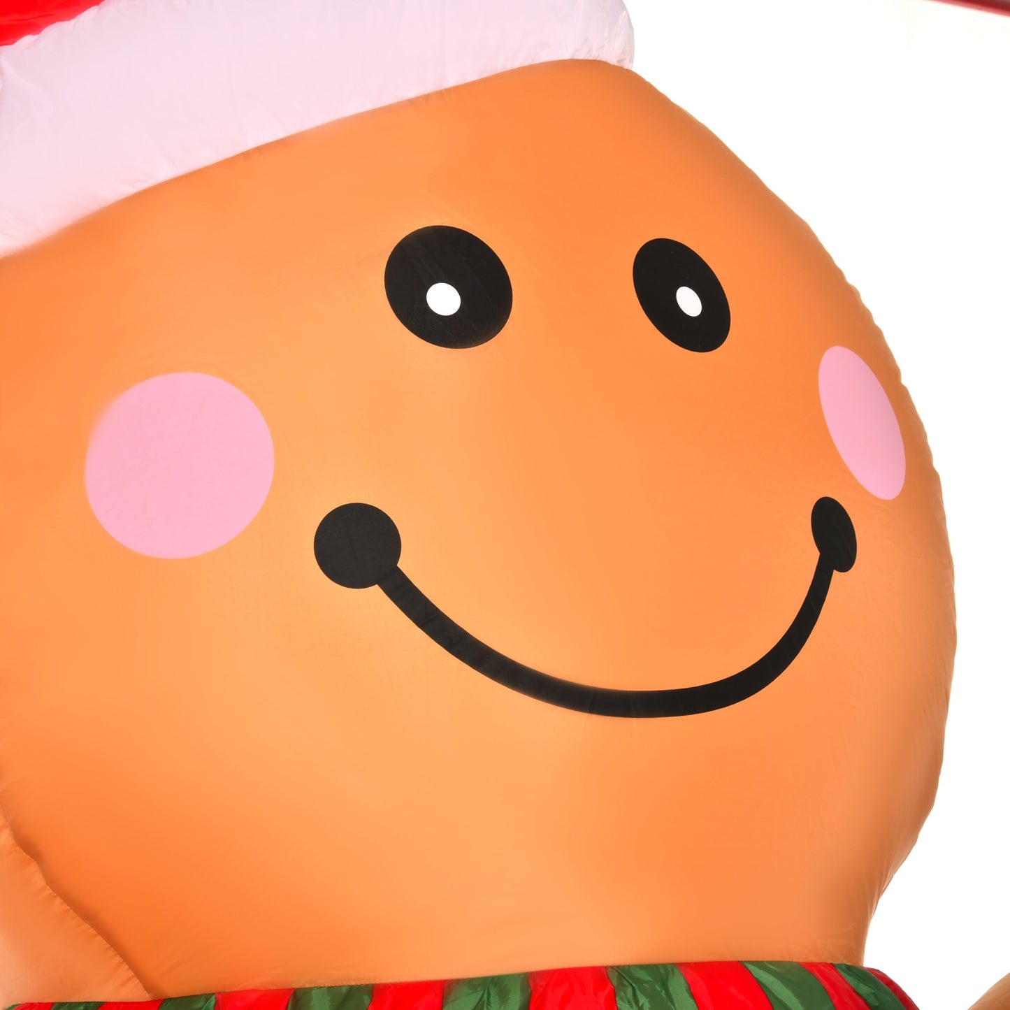 Inflatable gingerbread man with lights, 2.4M weatherproof