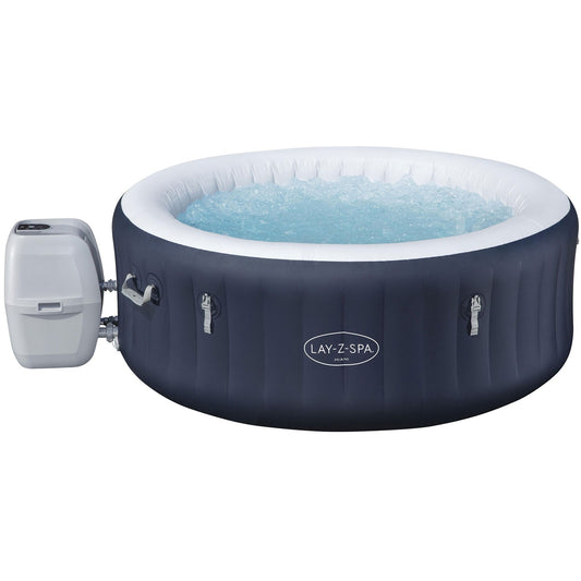 Inflatable Hot Tub, 4-Person, Energy Efficient, 120 Jets