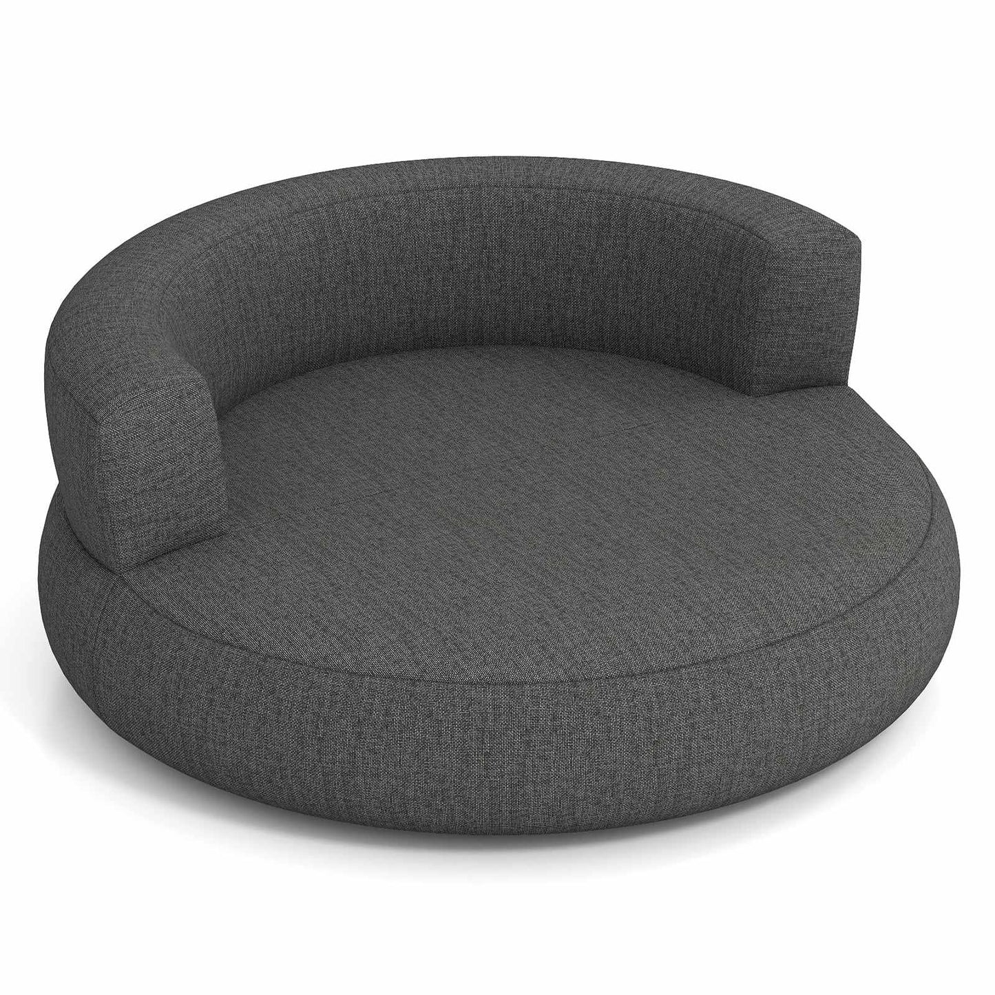 Inflatable Lounger Sofa with Removable Cover, Grey