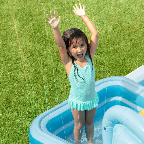 Inflatable Pool, 10ft x 30in, Easy Setup