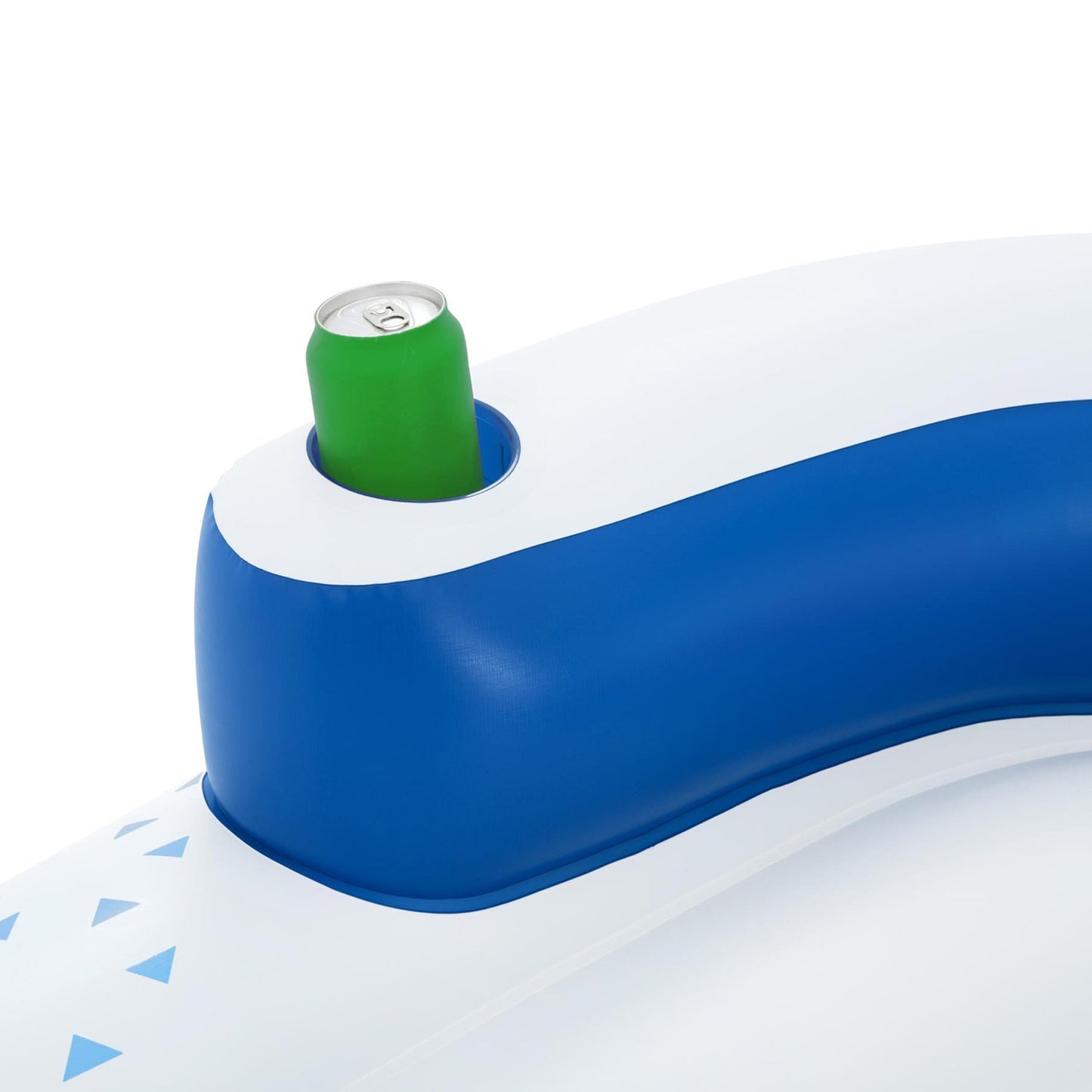 Inflatable Pool Lounge with Cup Holder, 1.91m x 1.07m