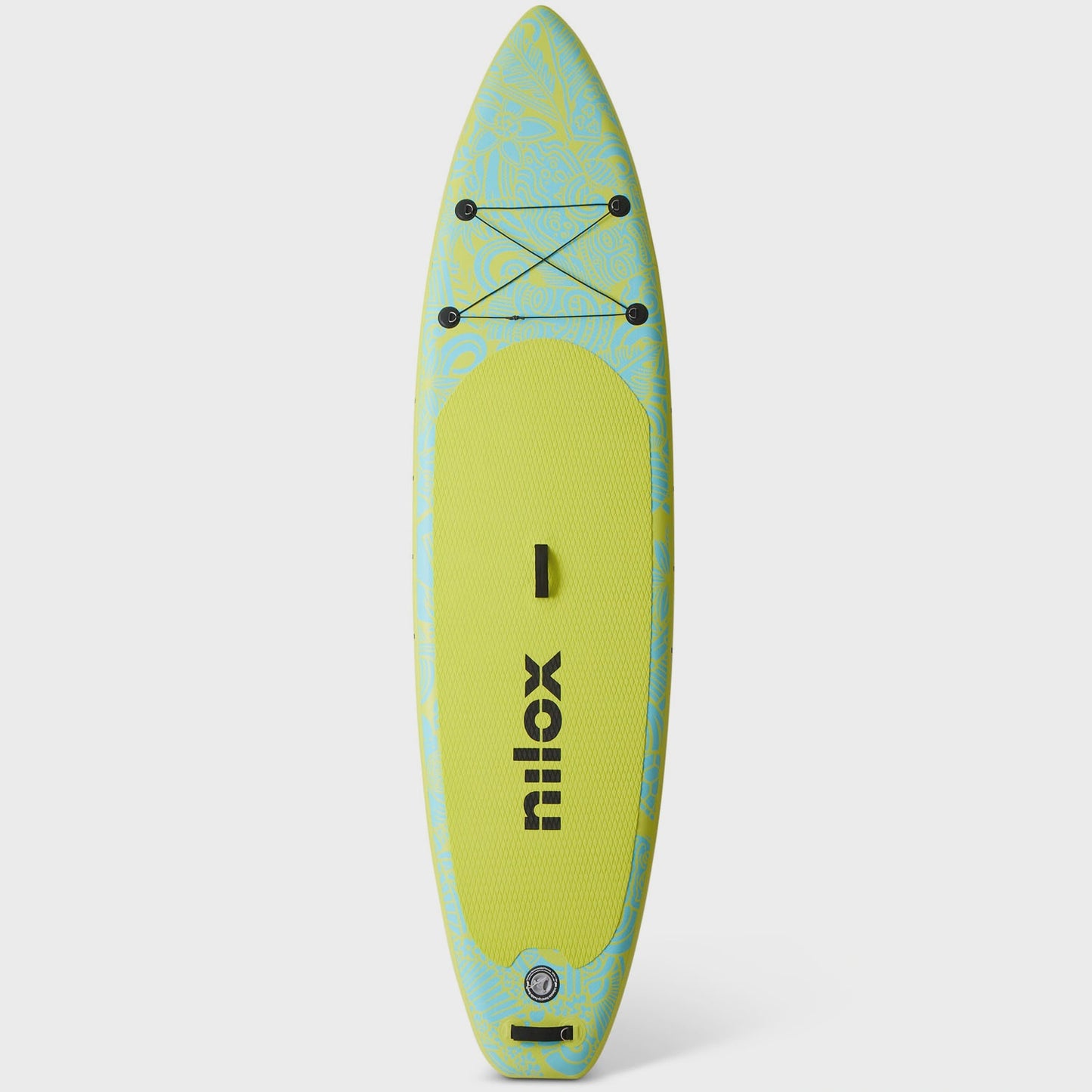 Inflatable SUP Board 335 cm, 3 Fins, Lime Yellow