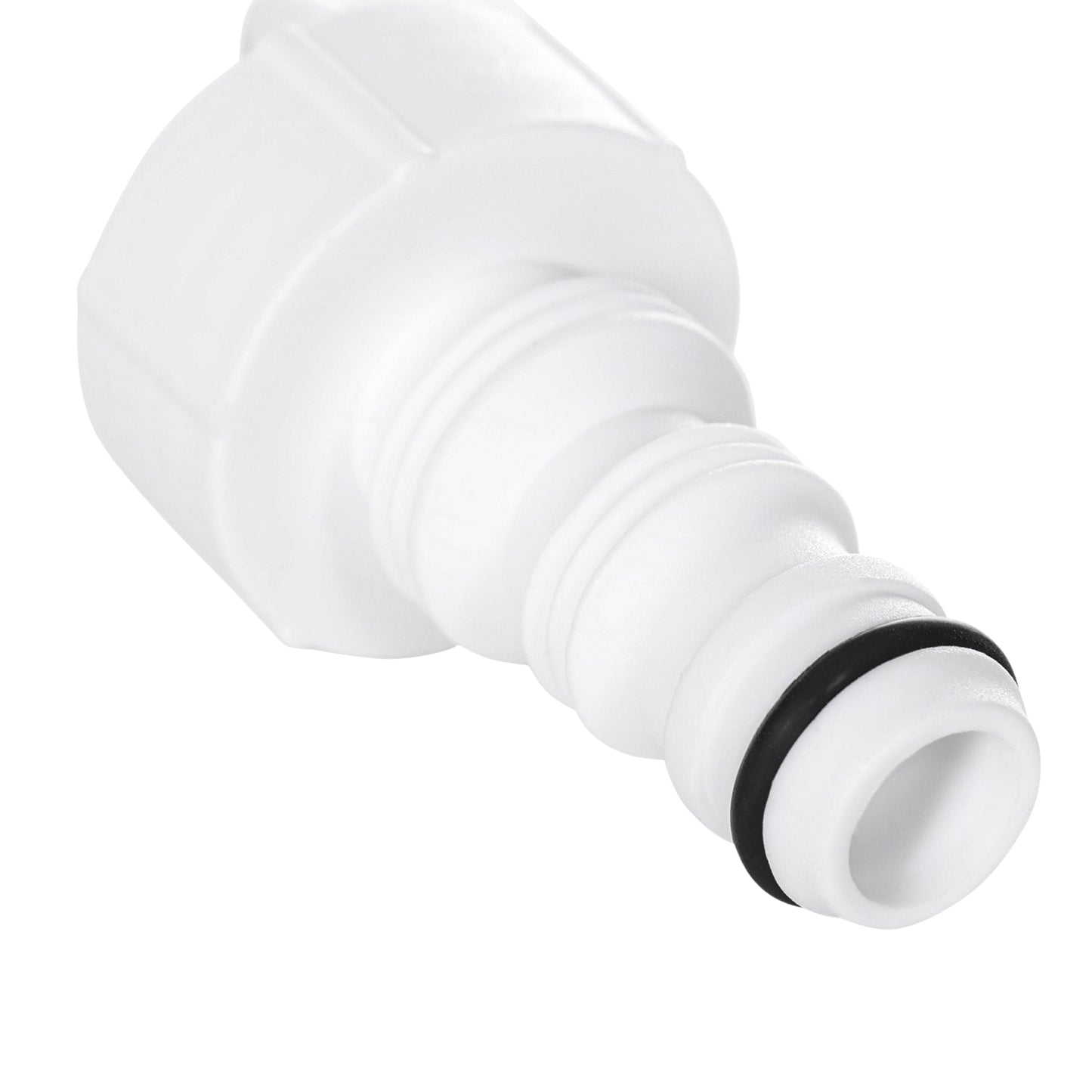 Inflatable above ground pool, rattan effect, 300 cm, brown