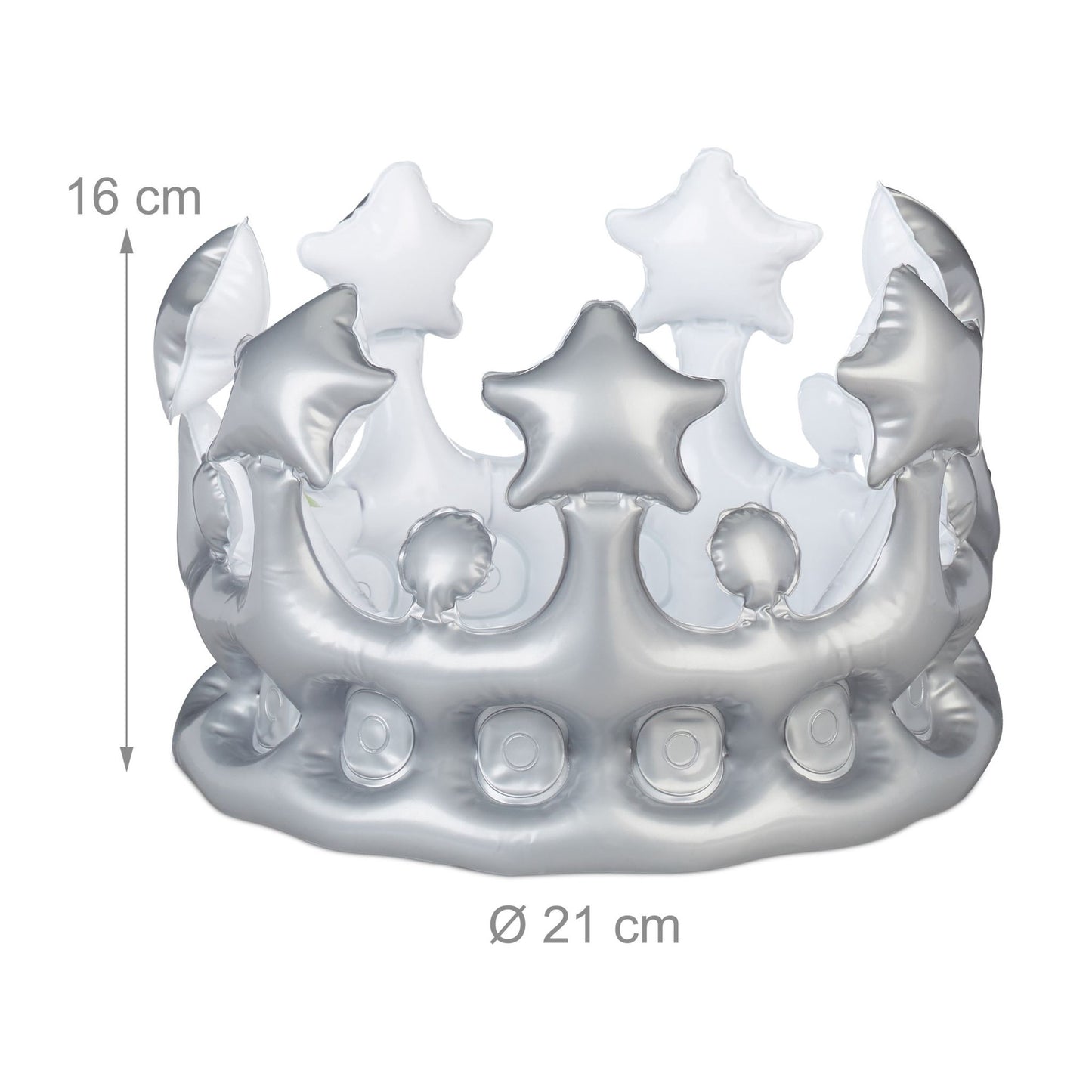 Inflatable crown