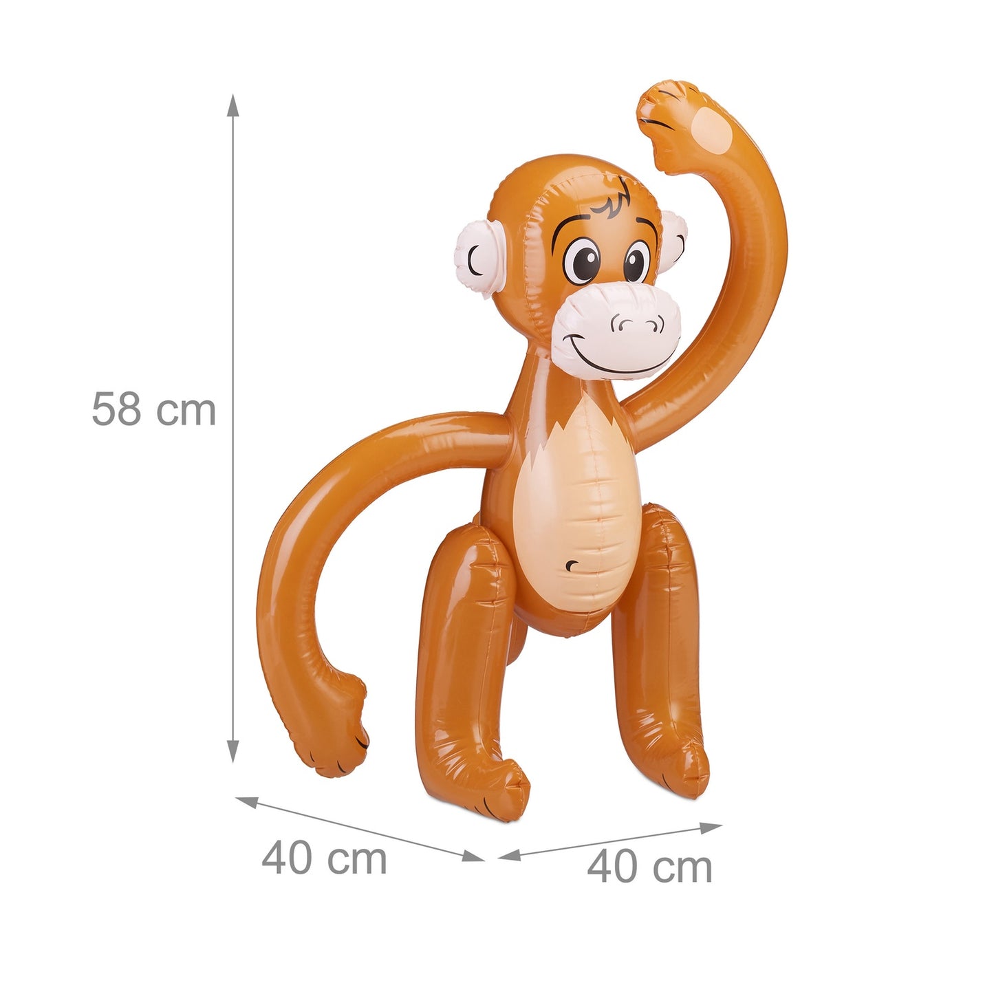 Inflatable monkey
