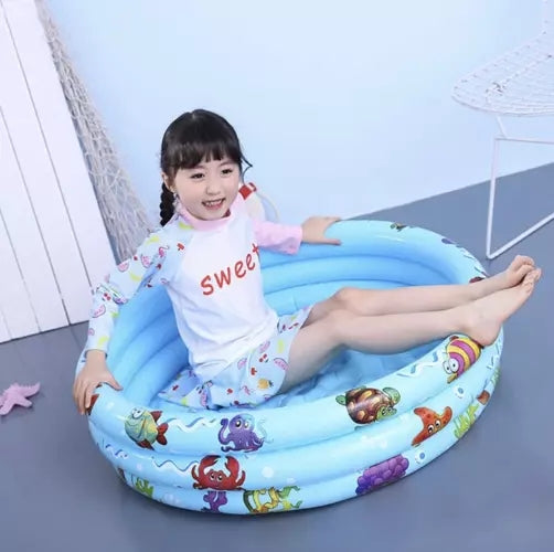 Inflatable pool for children - paddling pool Kruzzel 20932