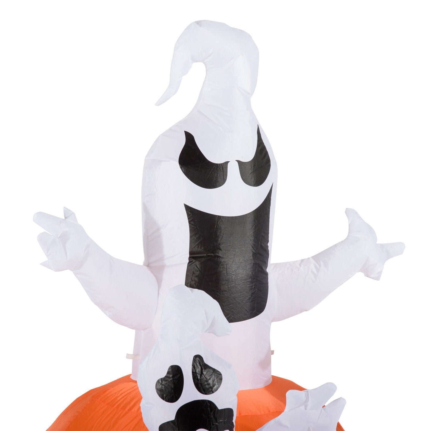 Inflatable Halloween Ghost Decoration with LED, 120x180 cm