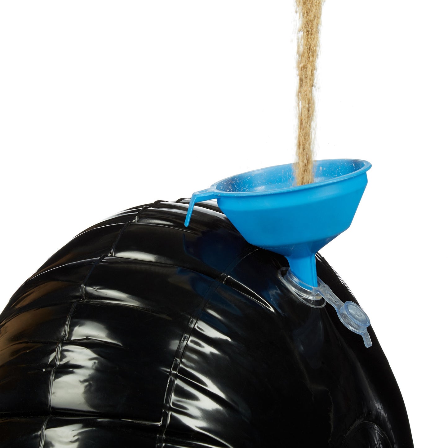 Inflatable punching bag