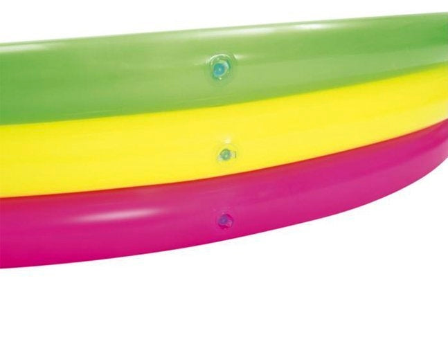Inflatable rainbow pool 152cm Bestway 51103