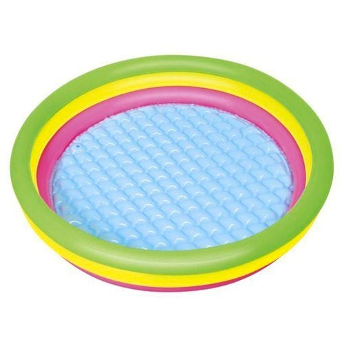 Inflatable rainbow pool 152cm Bestway 51103