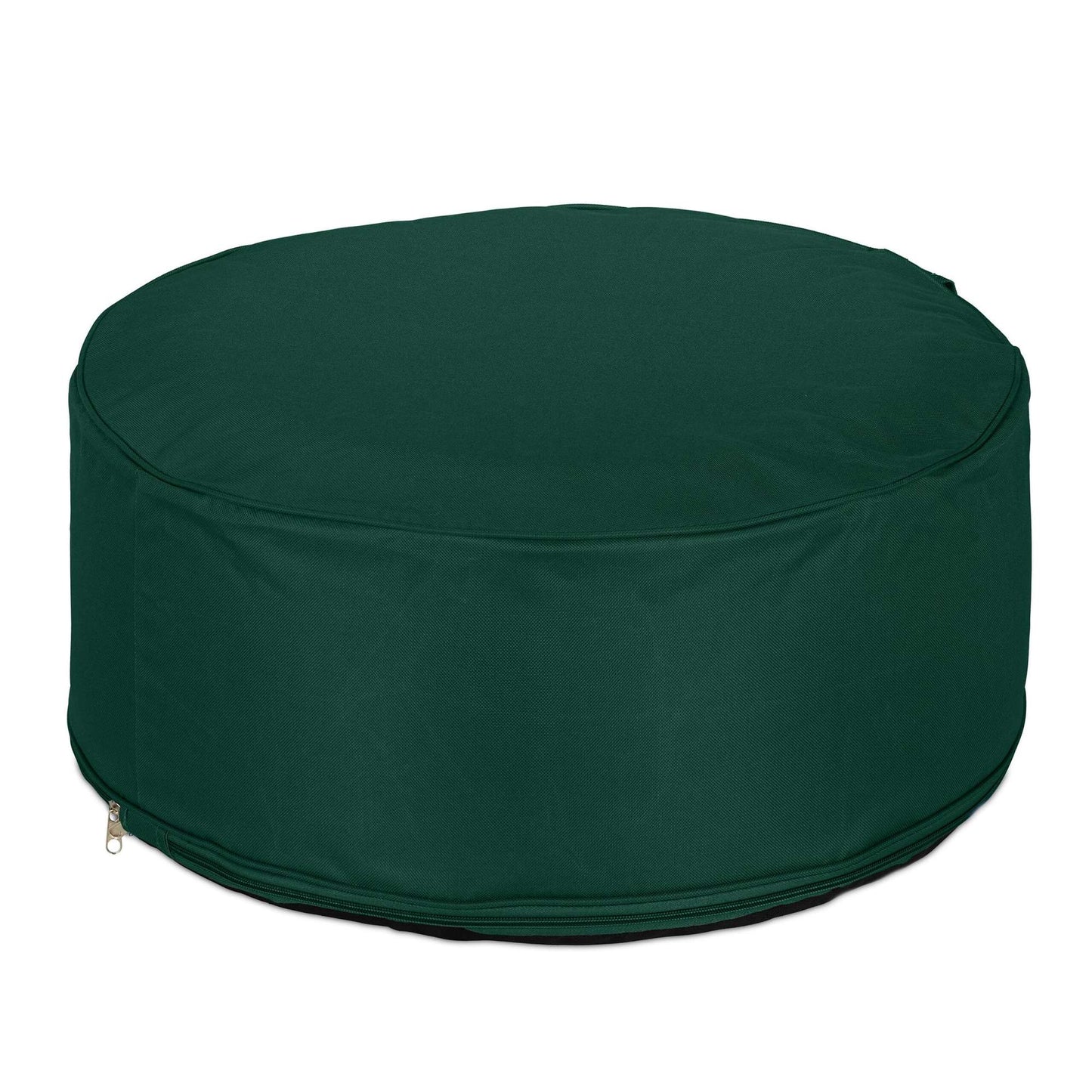 Inflatable stool in green