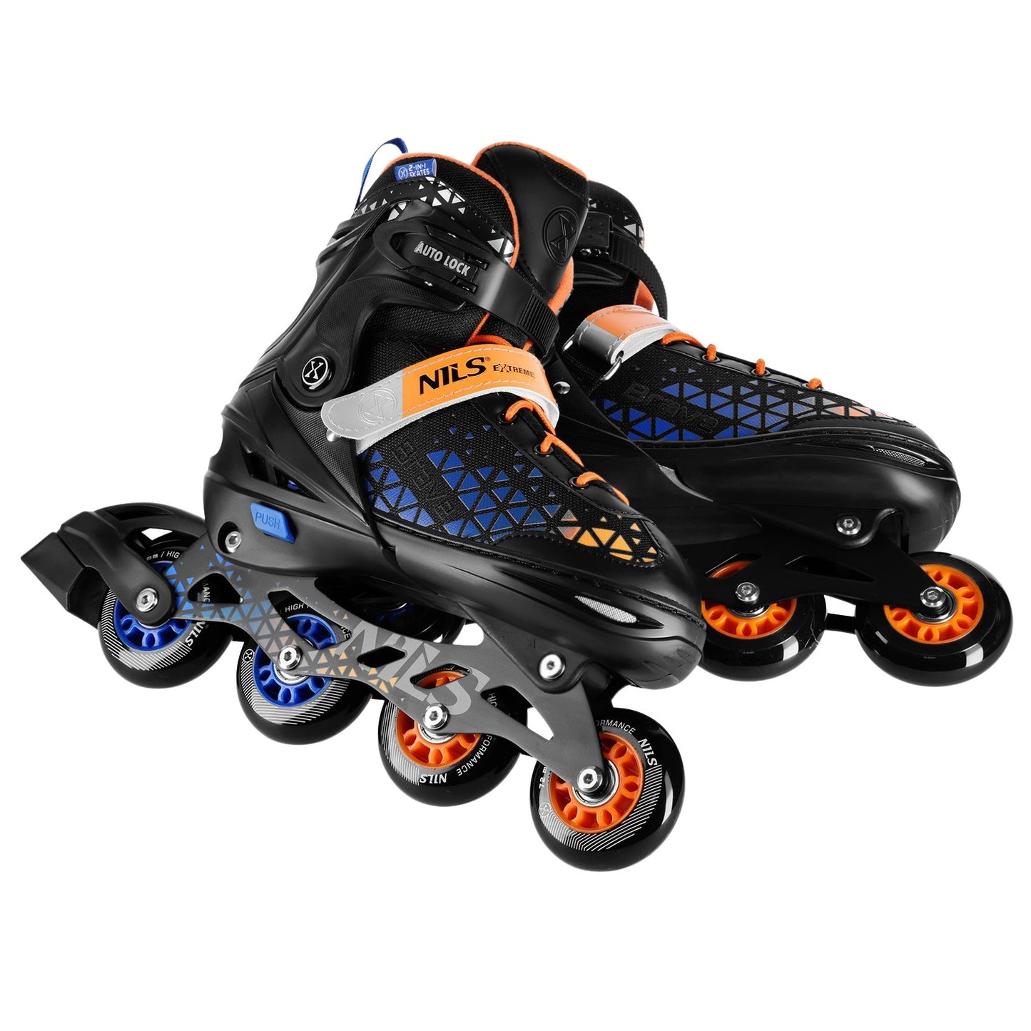 Inline & Hockey Ice Skates Set, 4-in-1, Size S (29-33)