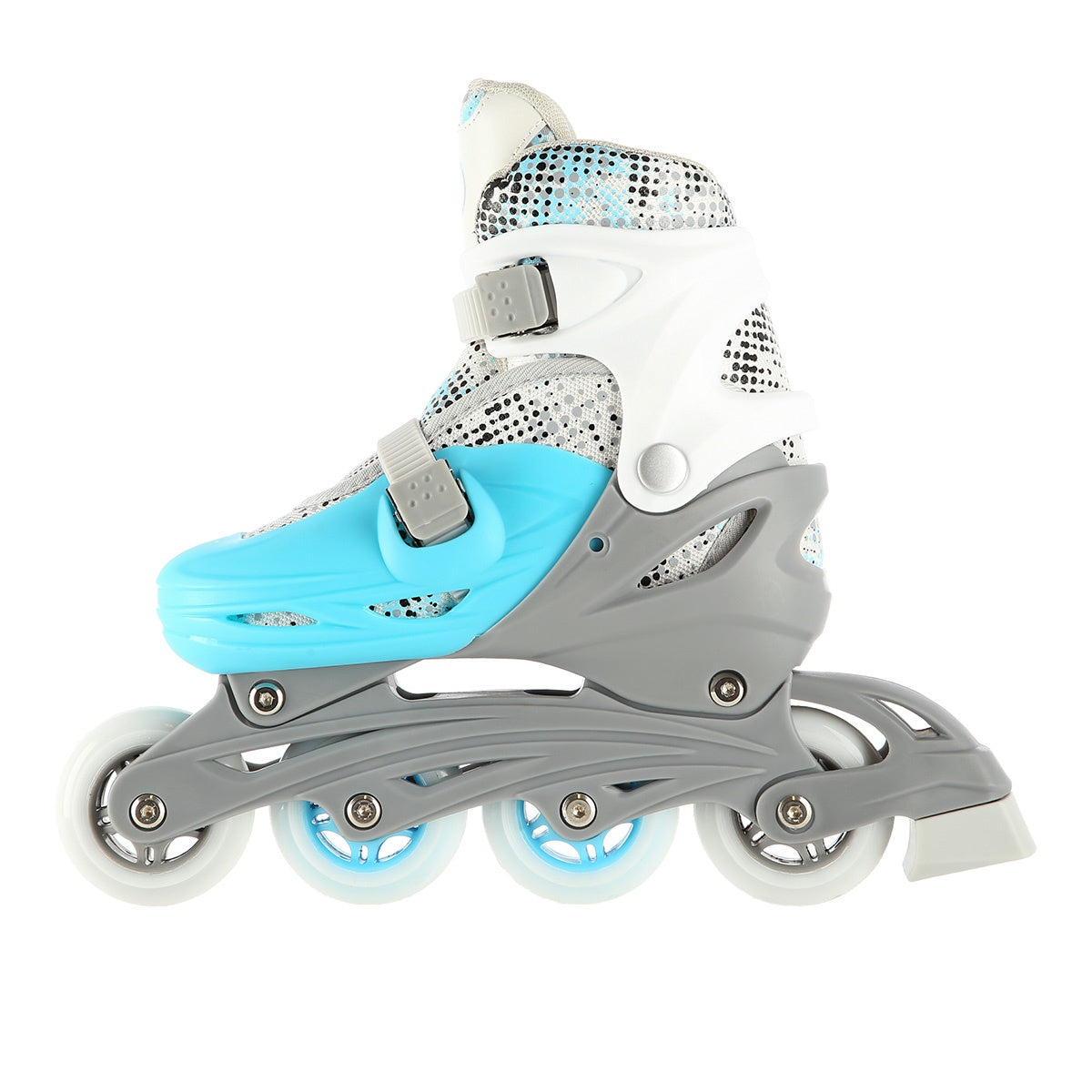 Inline/Ice Skates 4-in-1, Blue, Size S (31-34)