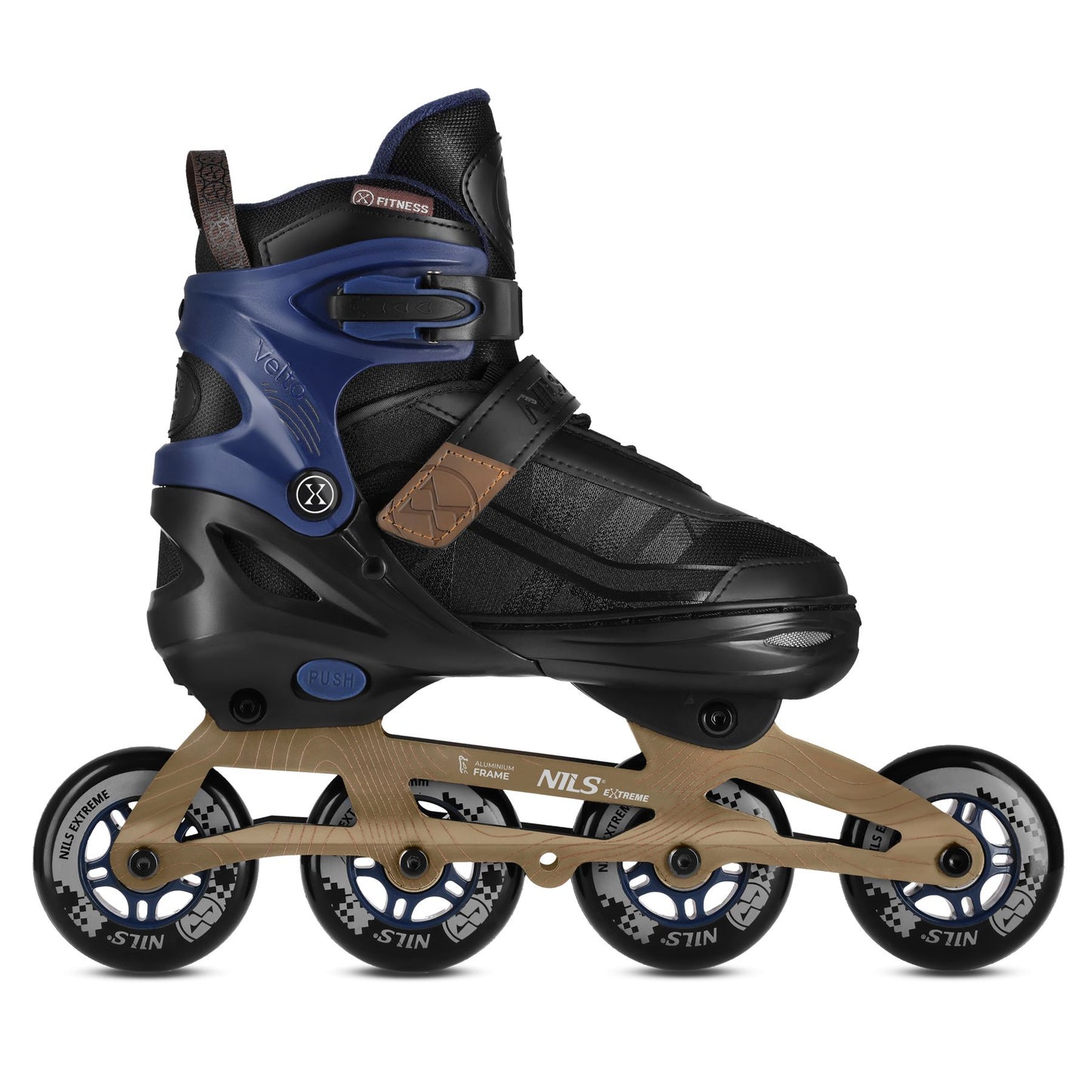 Inline Skates, Adjustable Size L 39-42, ABEC 7
