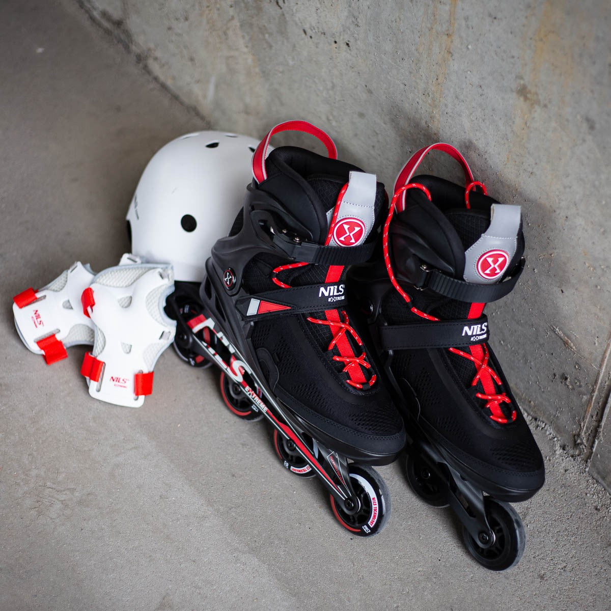 Inline Skates, Black, Size 39, Adjustable