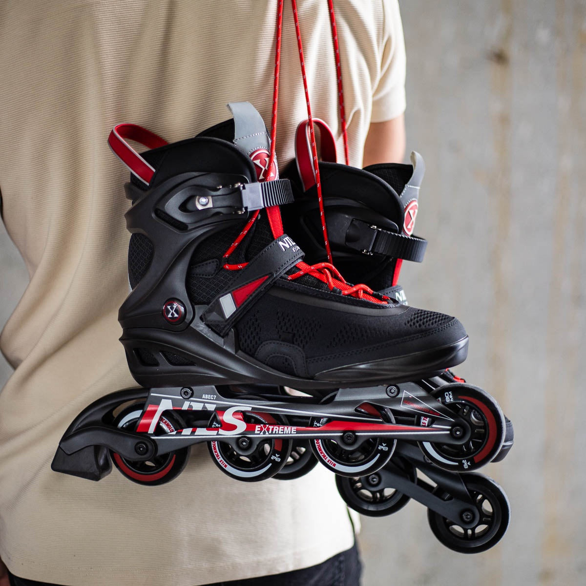 Inline Skates, Black, Size 42