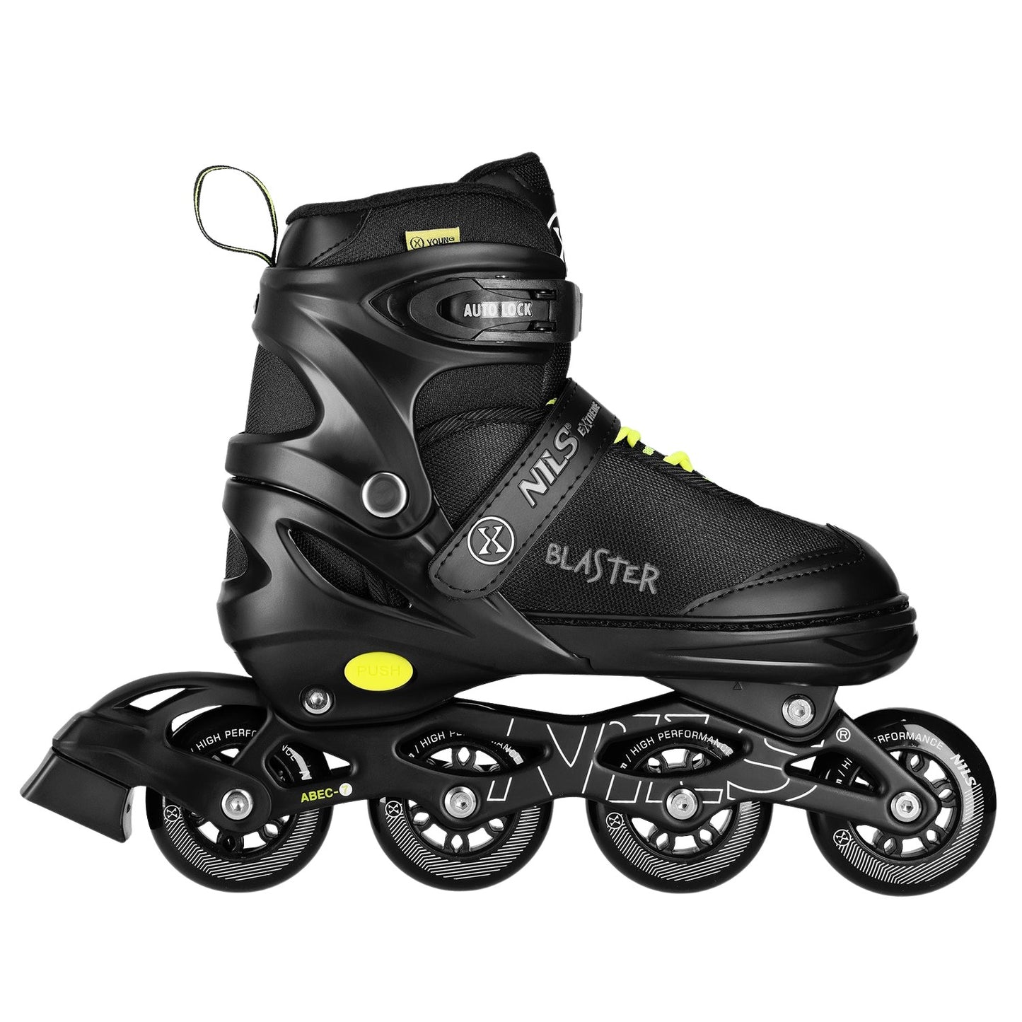 Inline Skates, Black, Size L (39-42)