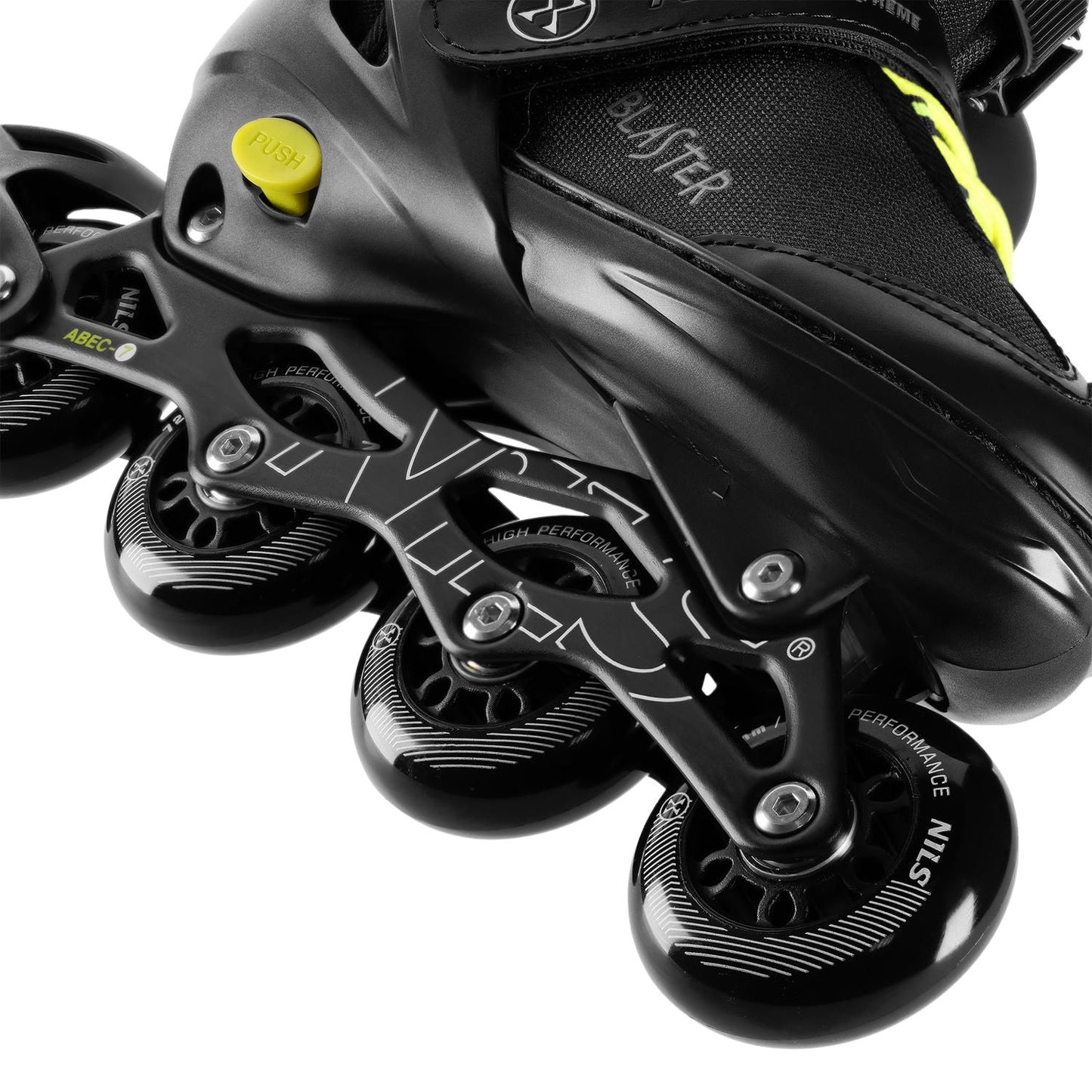 Inline Skates, Black, Size S (31-34)