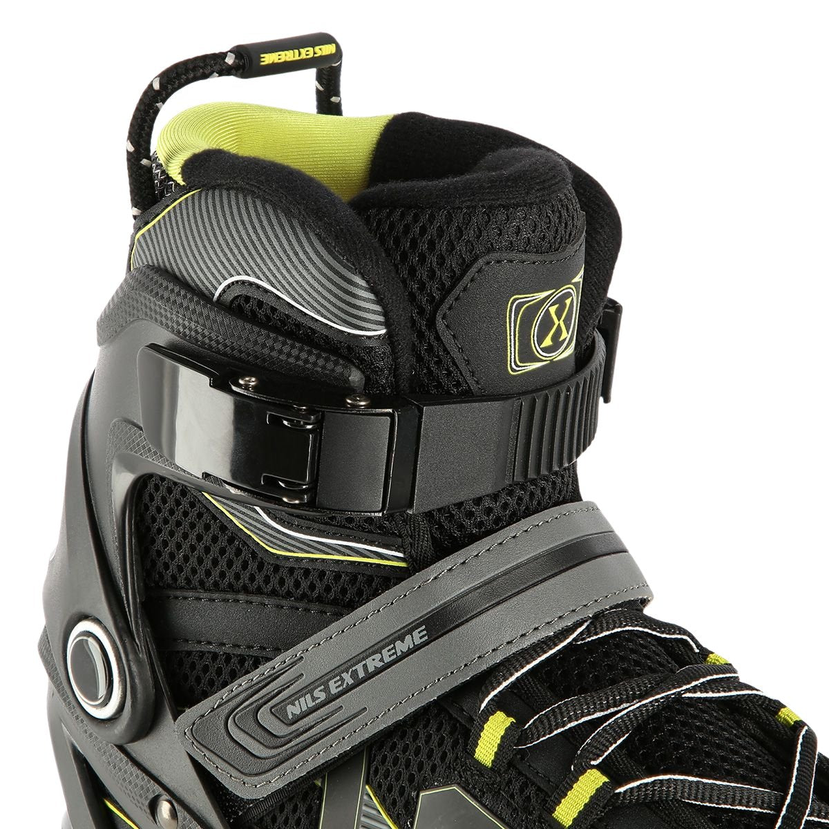 Inline Skates, Black-Yellow, Size 40