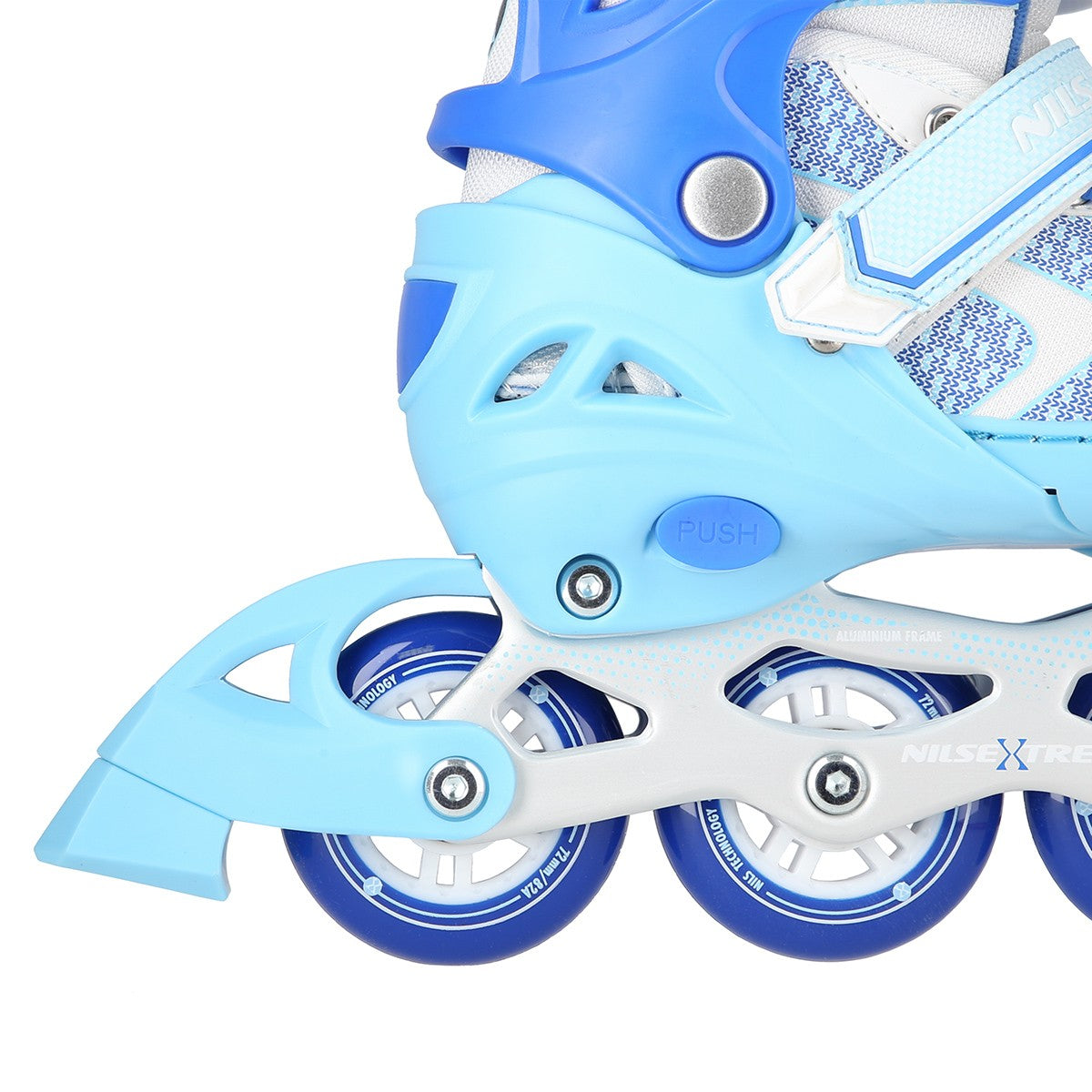 Inline Skates, Blue-Navy, Size L (39-42)