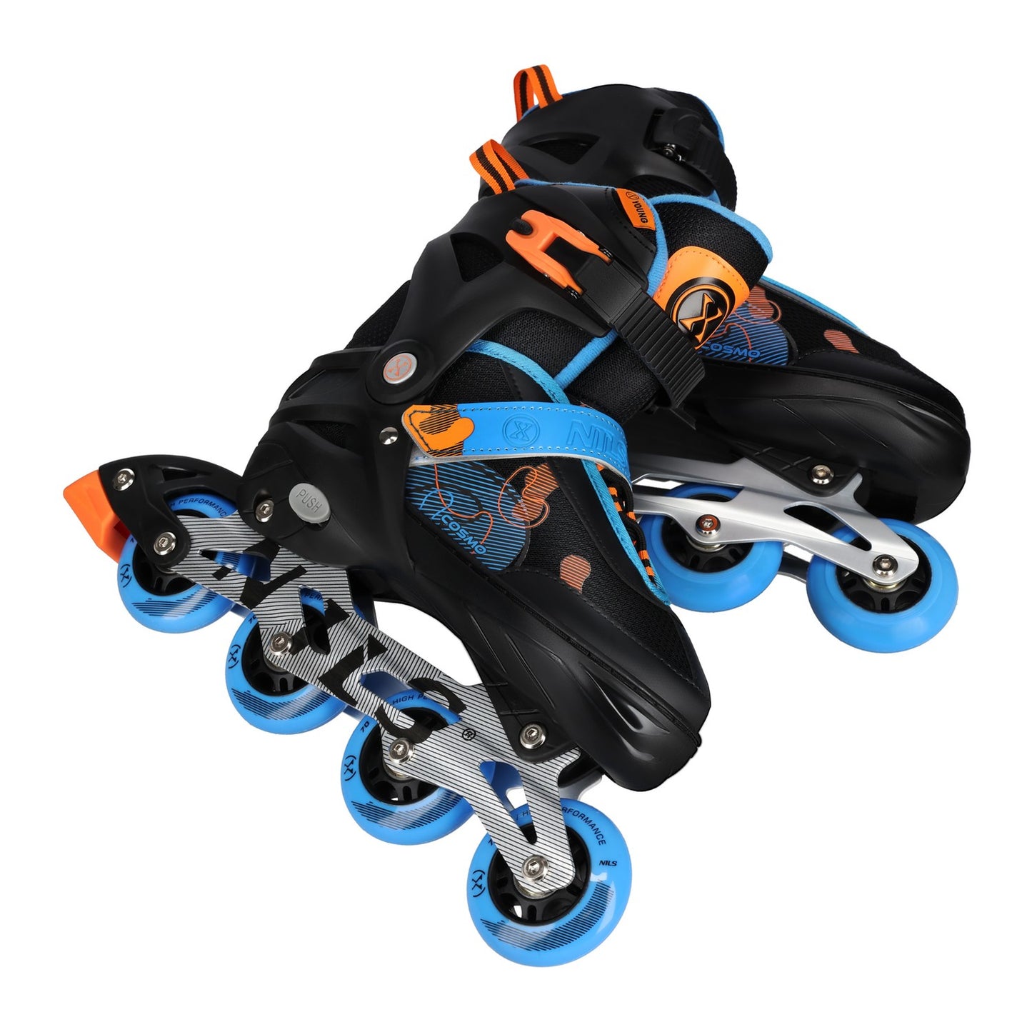 Inline Skates, Cosmo Blue, Size L (38-41)