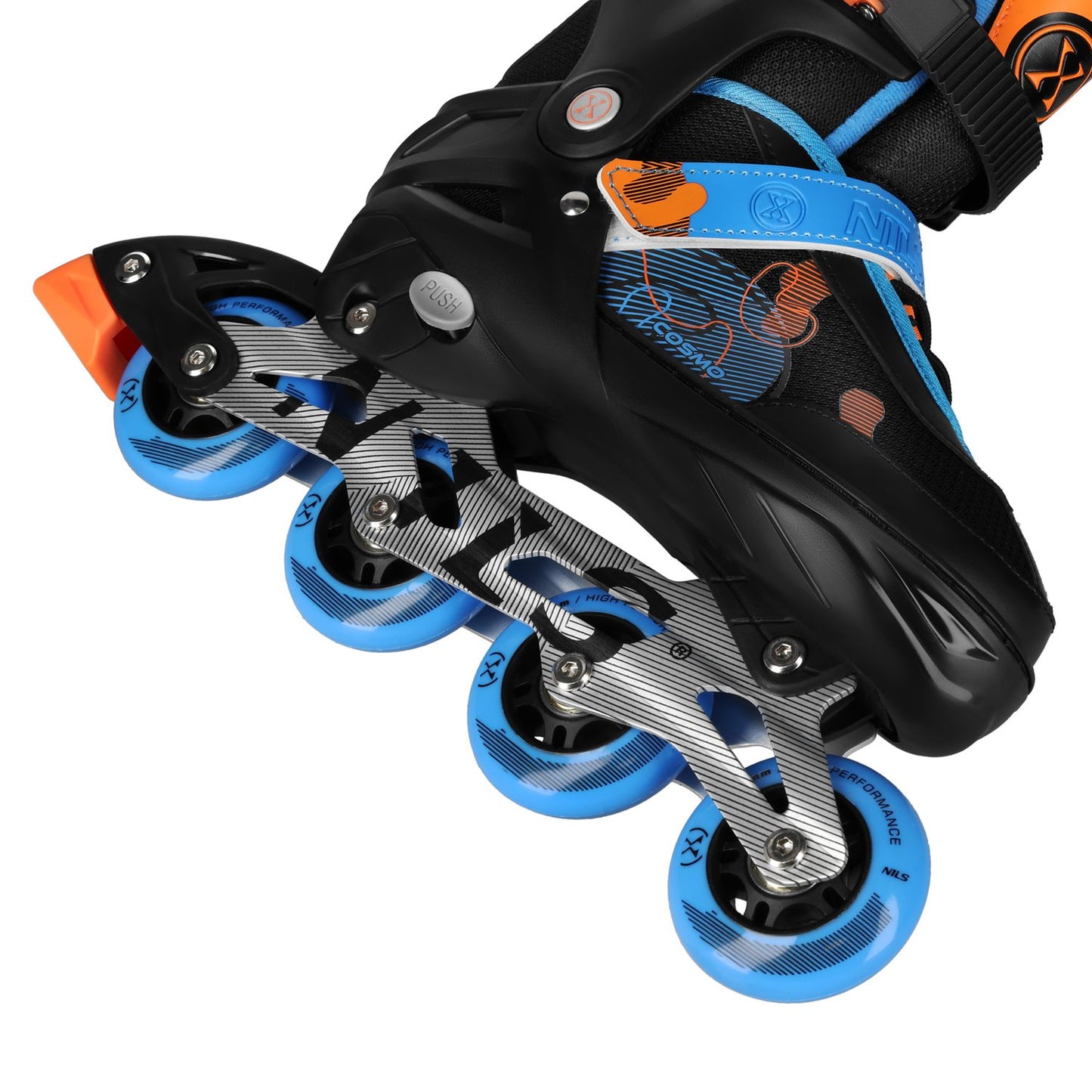 Inline Skates, Cosmo Blue, Size L (38-41)