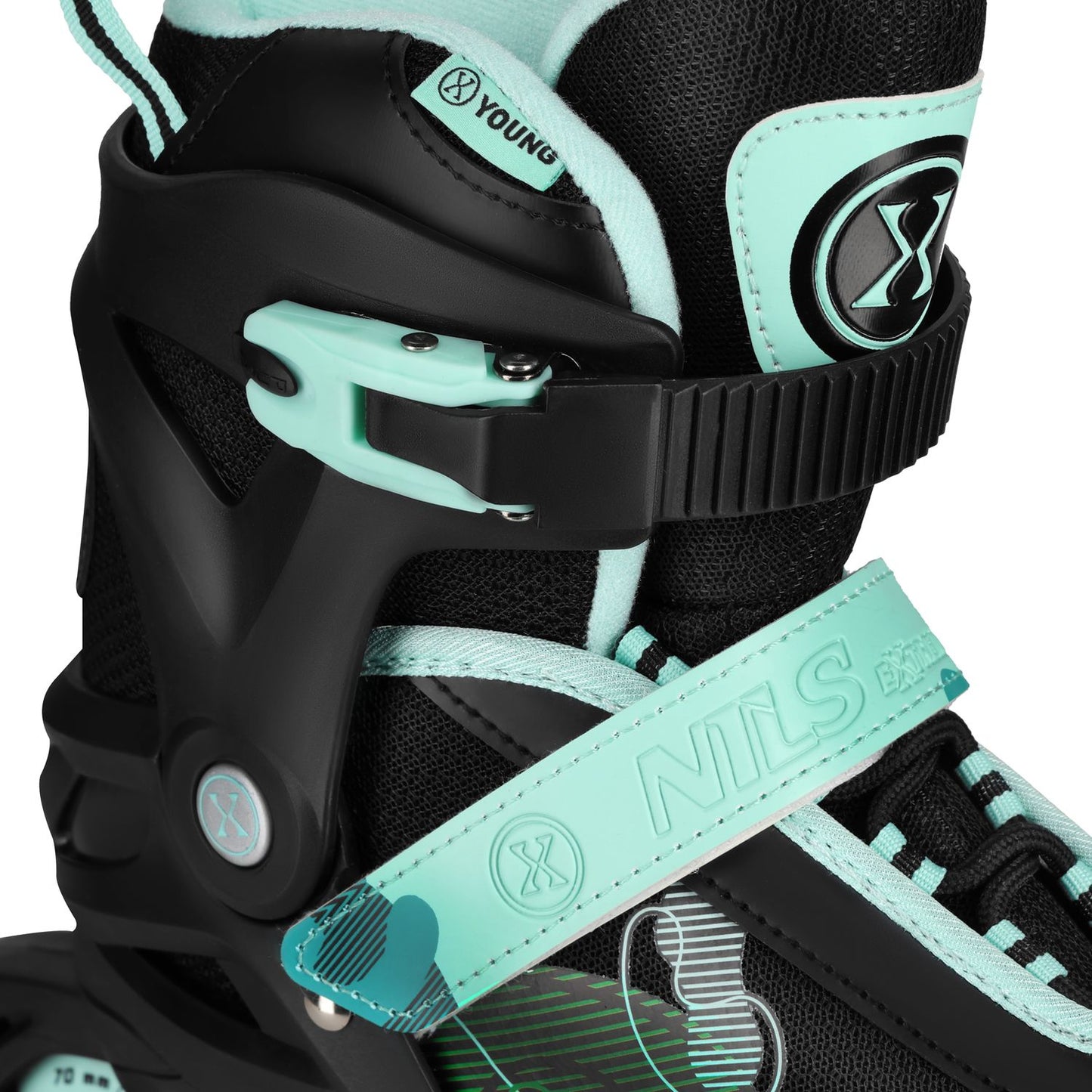Inline Skates, Cosmo Green, Size M (34-37)