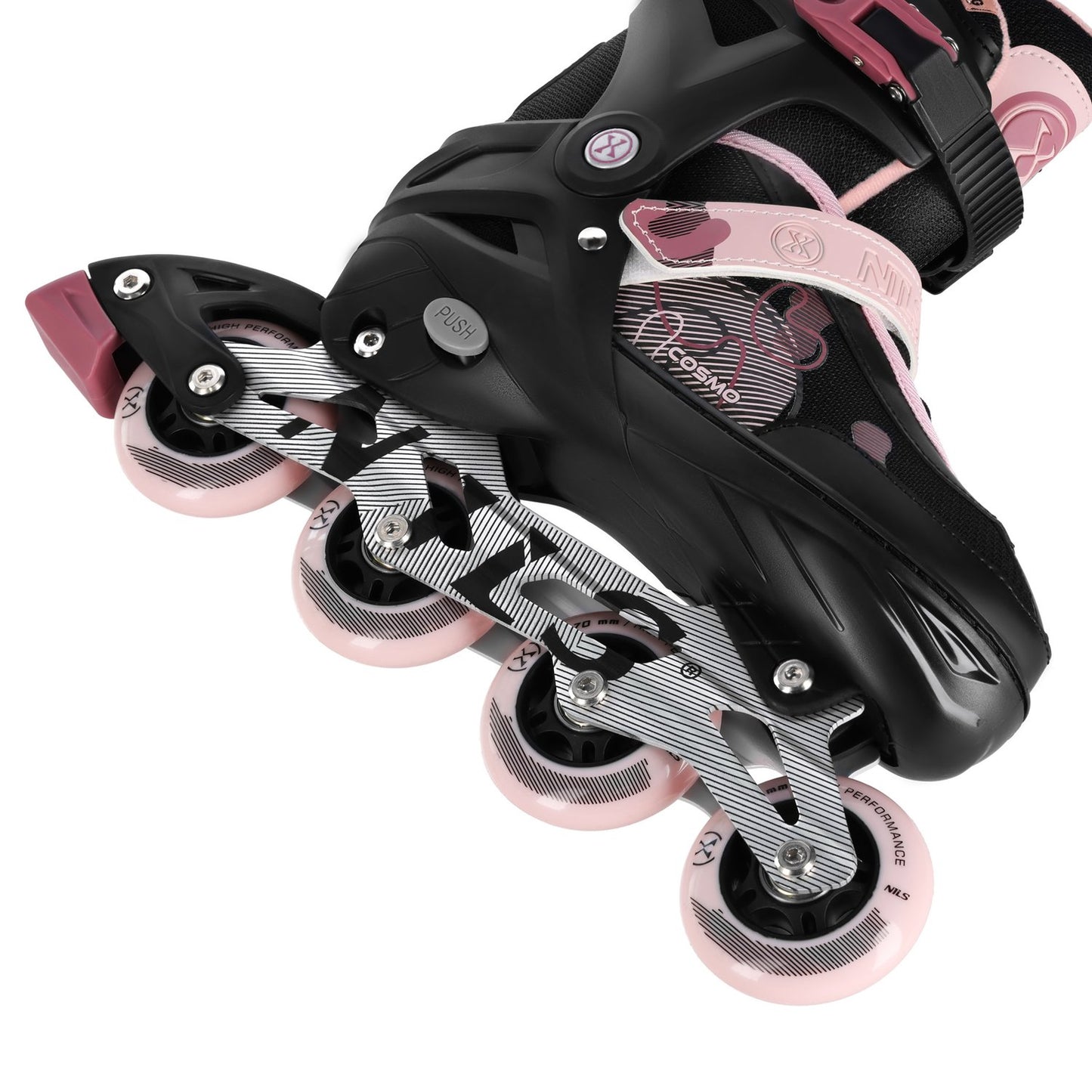 Inline Skates, Cosmo Pink, Size M (34-37)