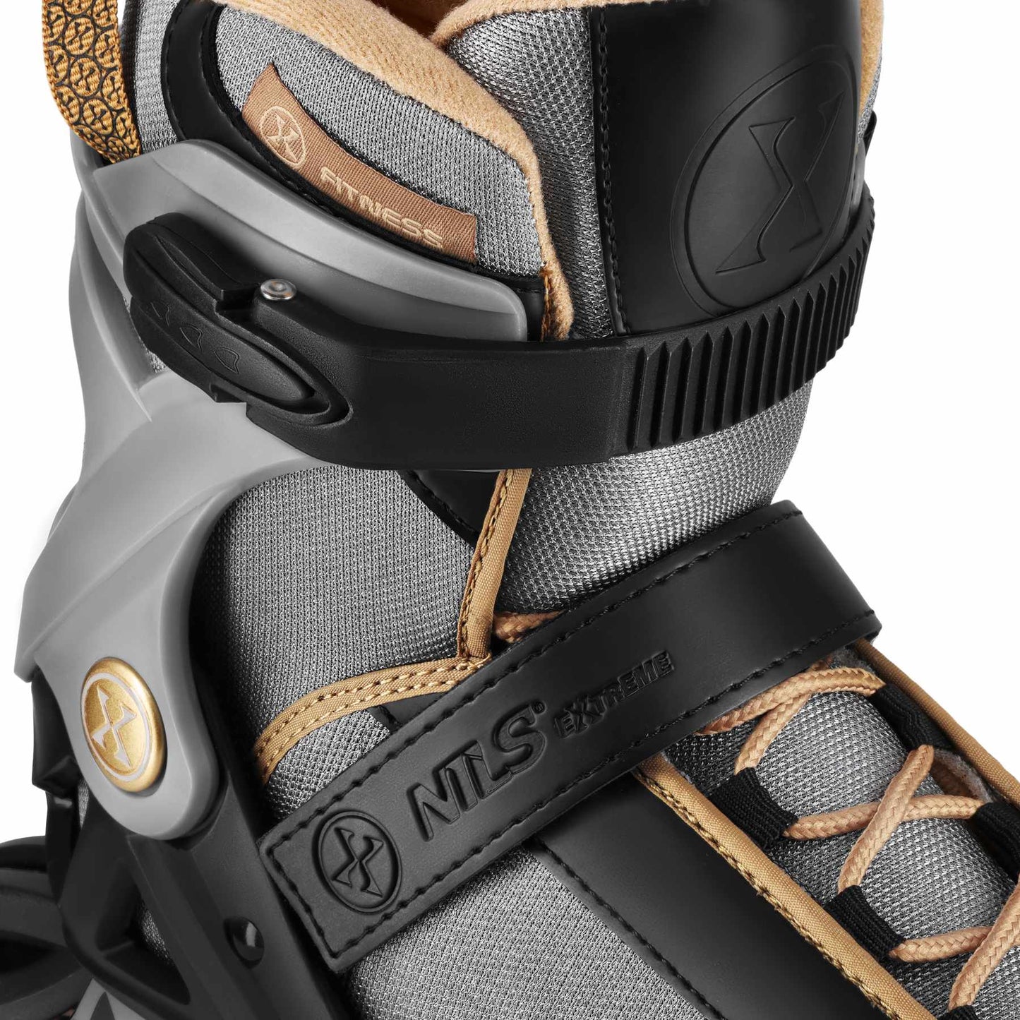 Inline Skates, Dark Gray, Size 39, ABEC-7, Brake