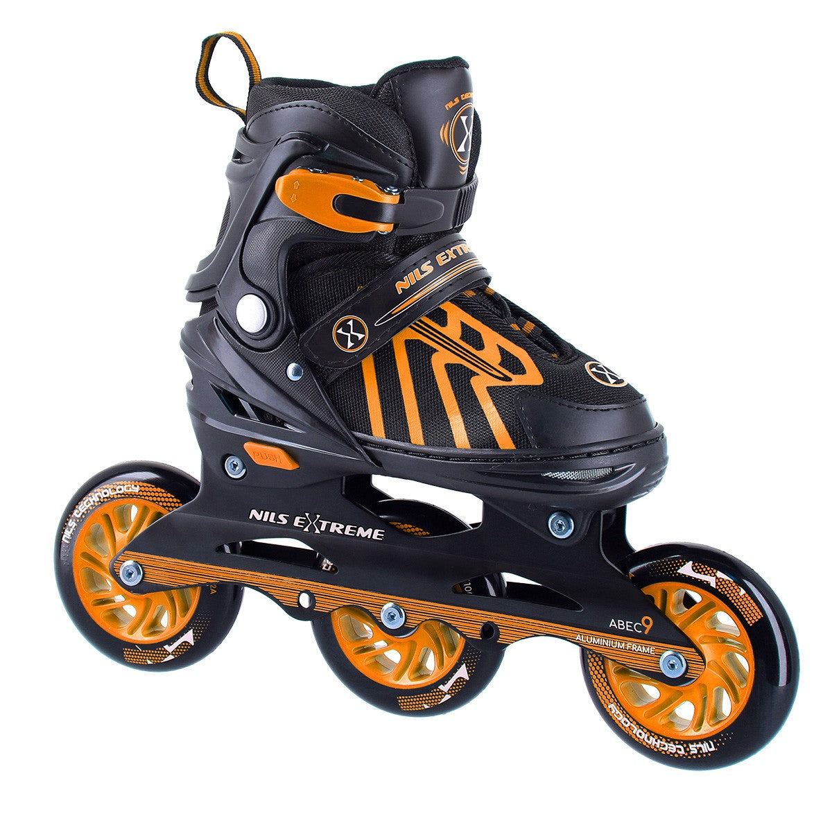 Inline Skates, Orange, Size M (34-38)