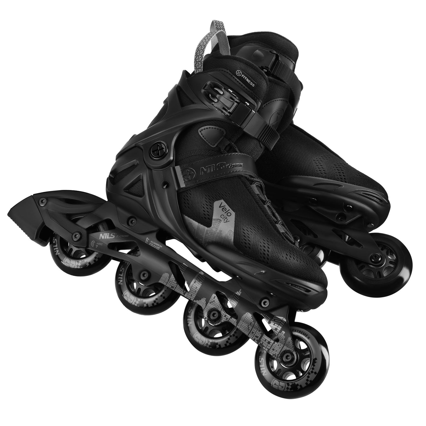 Inline Skates, Size 39, Aluminum Frame, ABEC 7