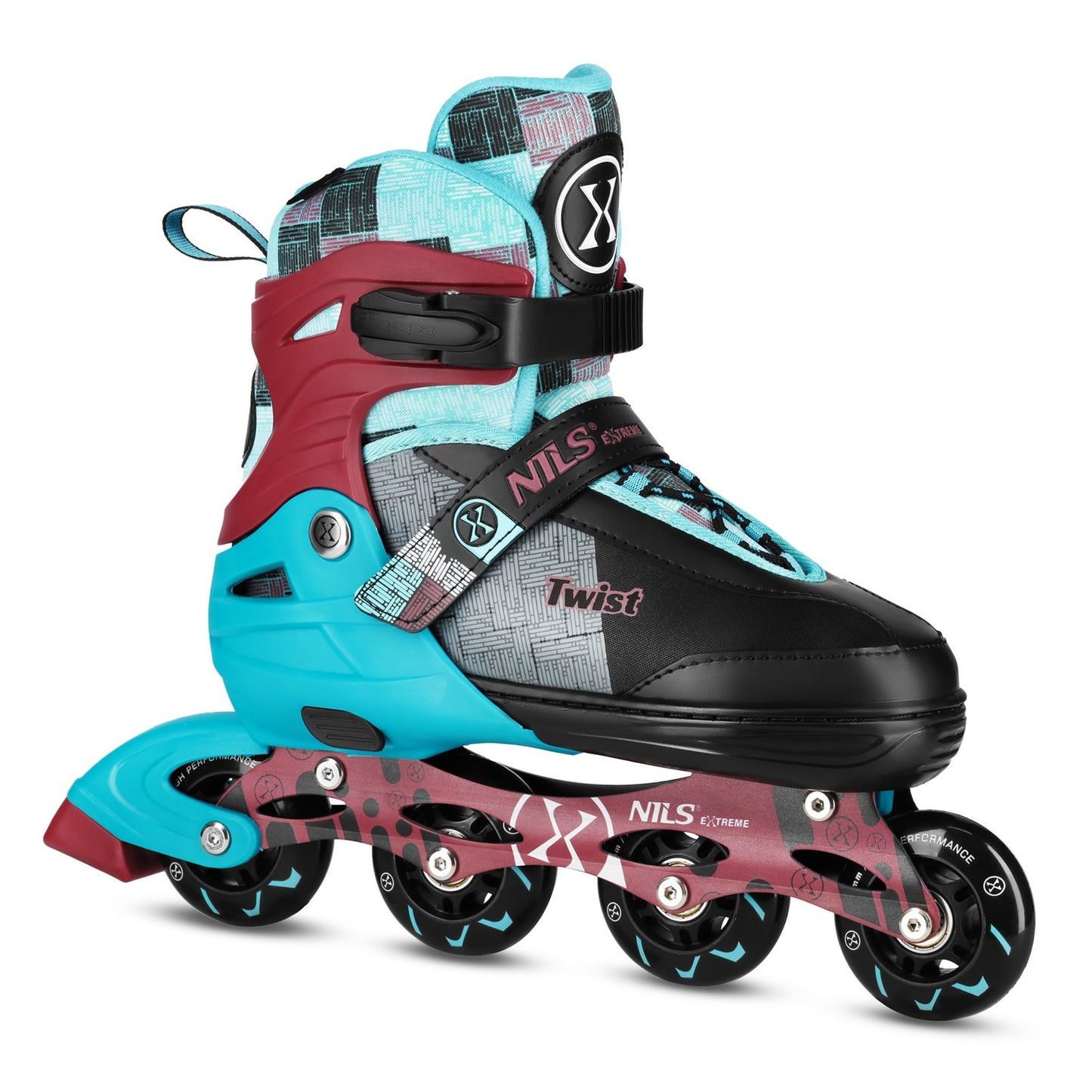 Inline Skates, Twist Blue, Size M (35-38)