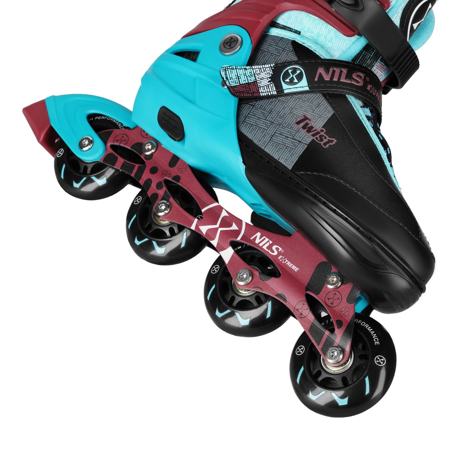 Inline Skates, Twist Blue, Size M (35-38)