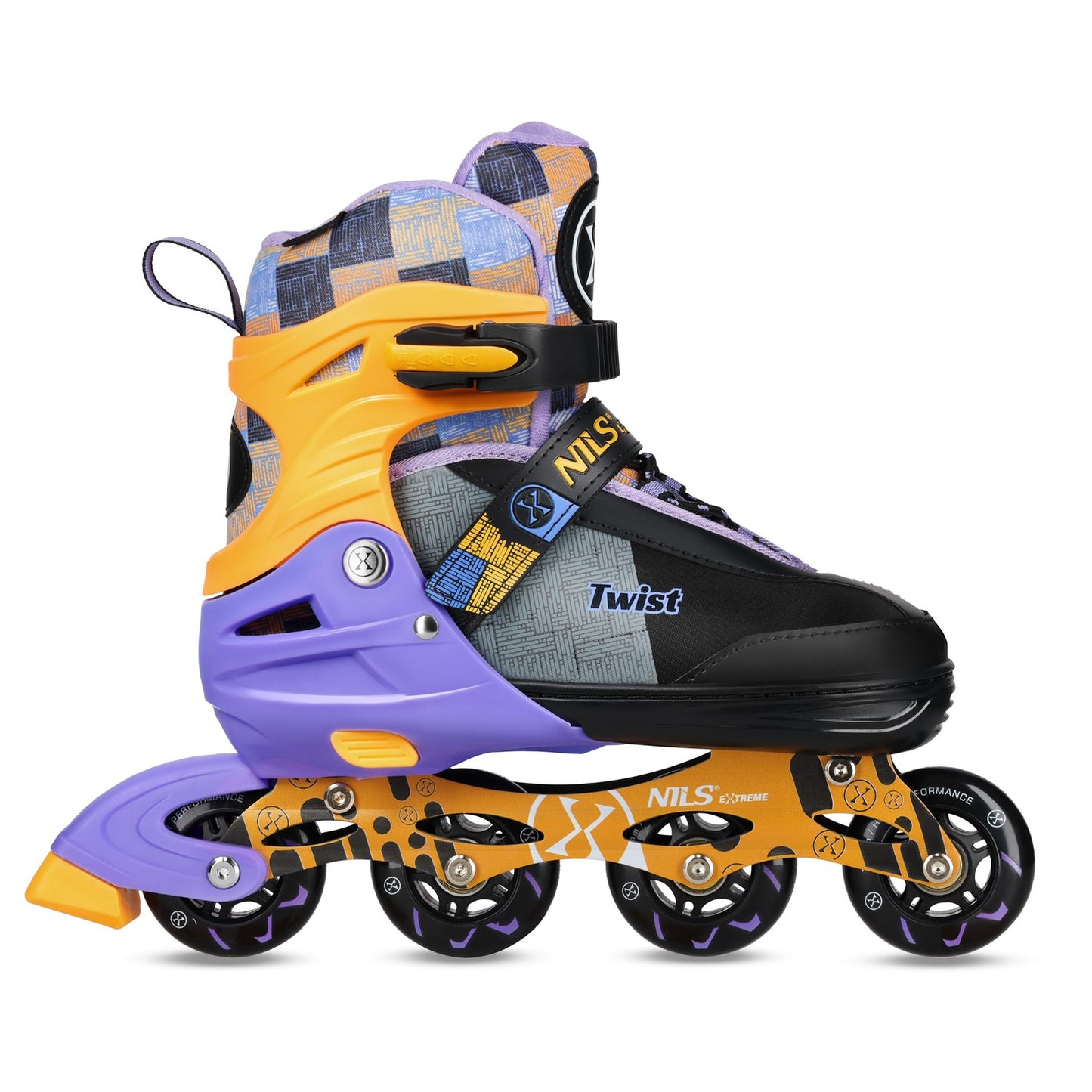 Inline Skates, Twist Yellow, Size S (31-34)