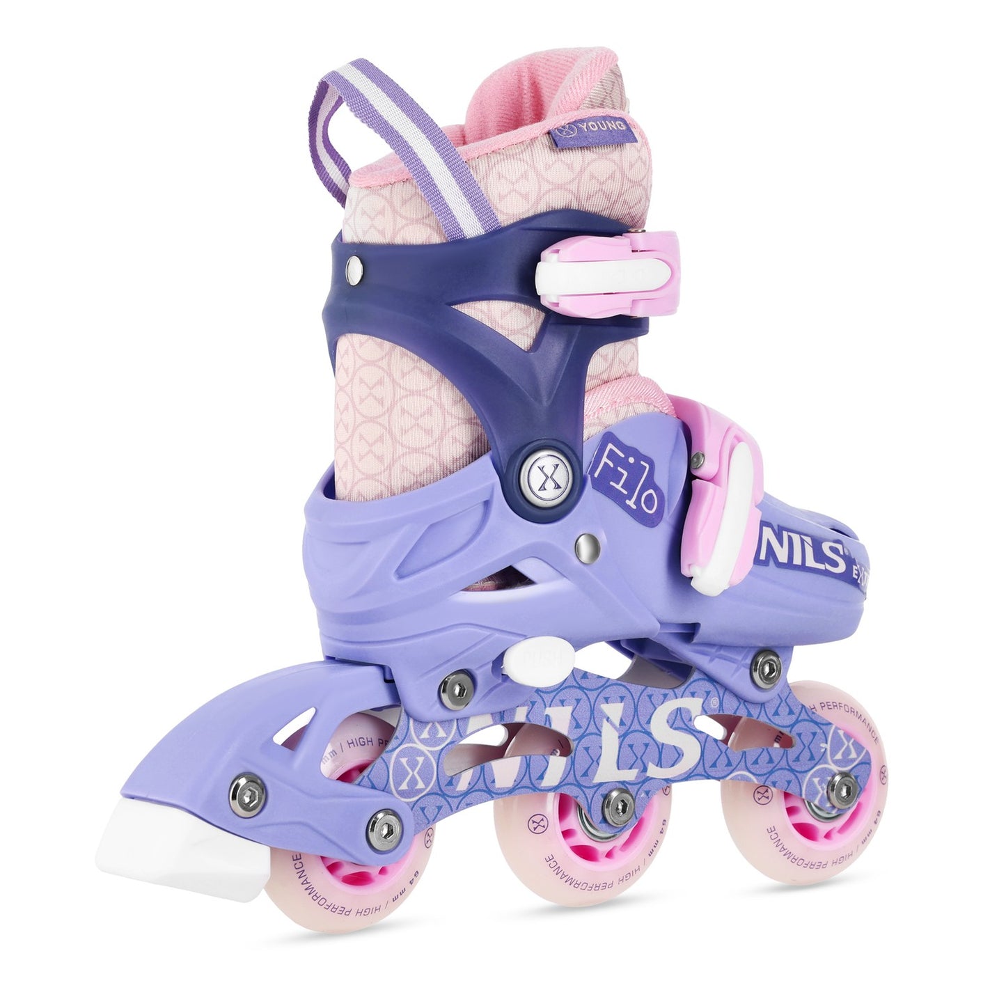 Inline Skates, Violet, Size XS (26-29)