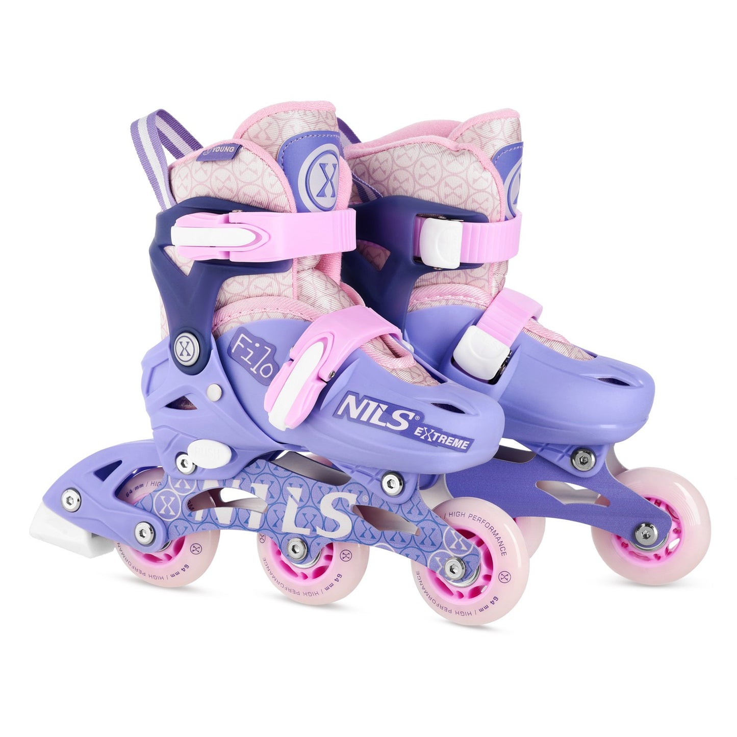 Inline Skates, Violet, Size XS (26-29)
