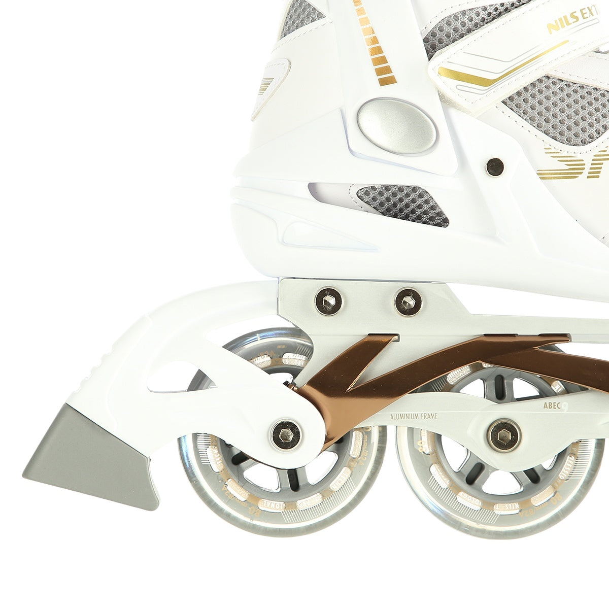 Inline Skates, White, Size 39