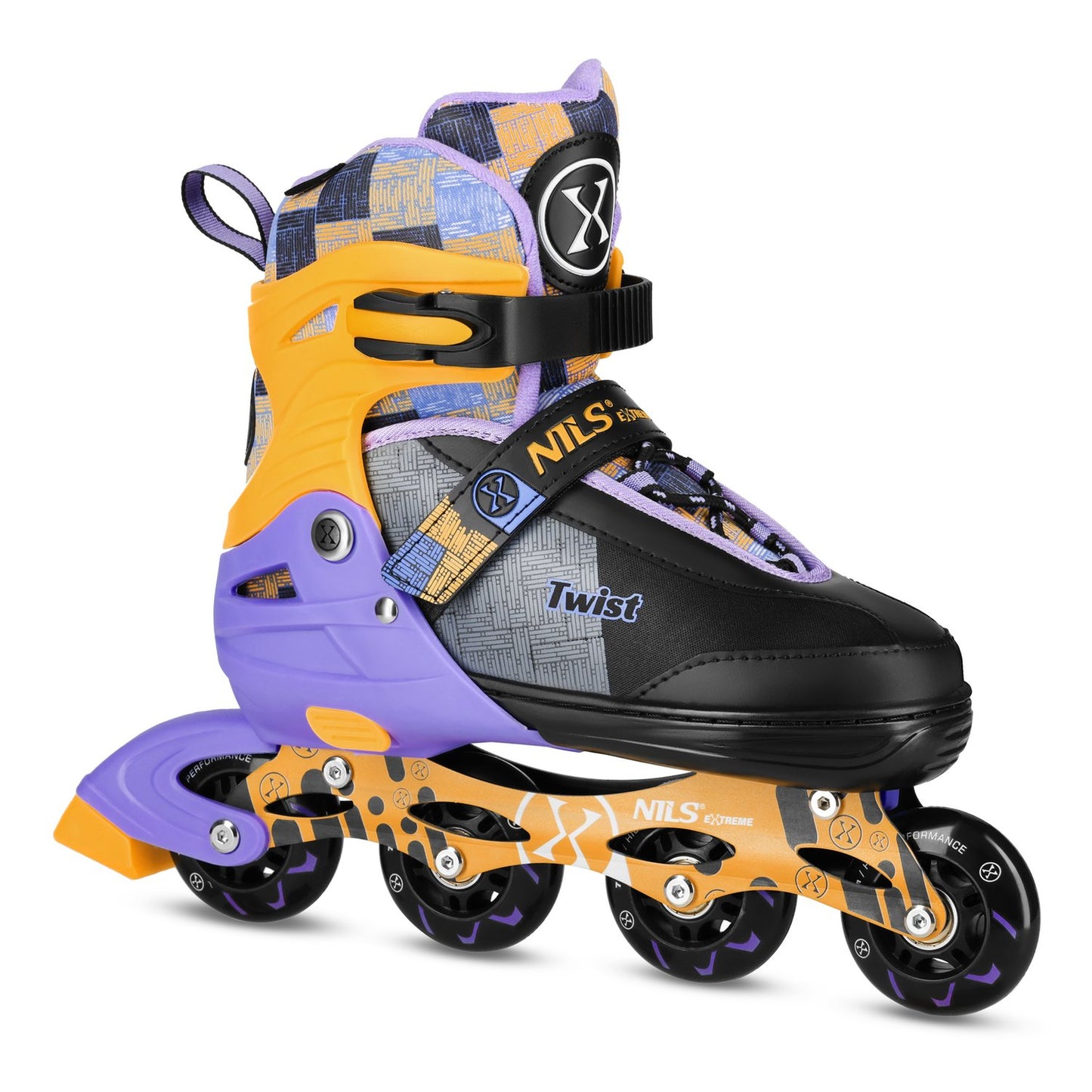 Inline Skates, Yellow, Size L (39-42)