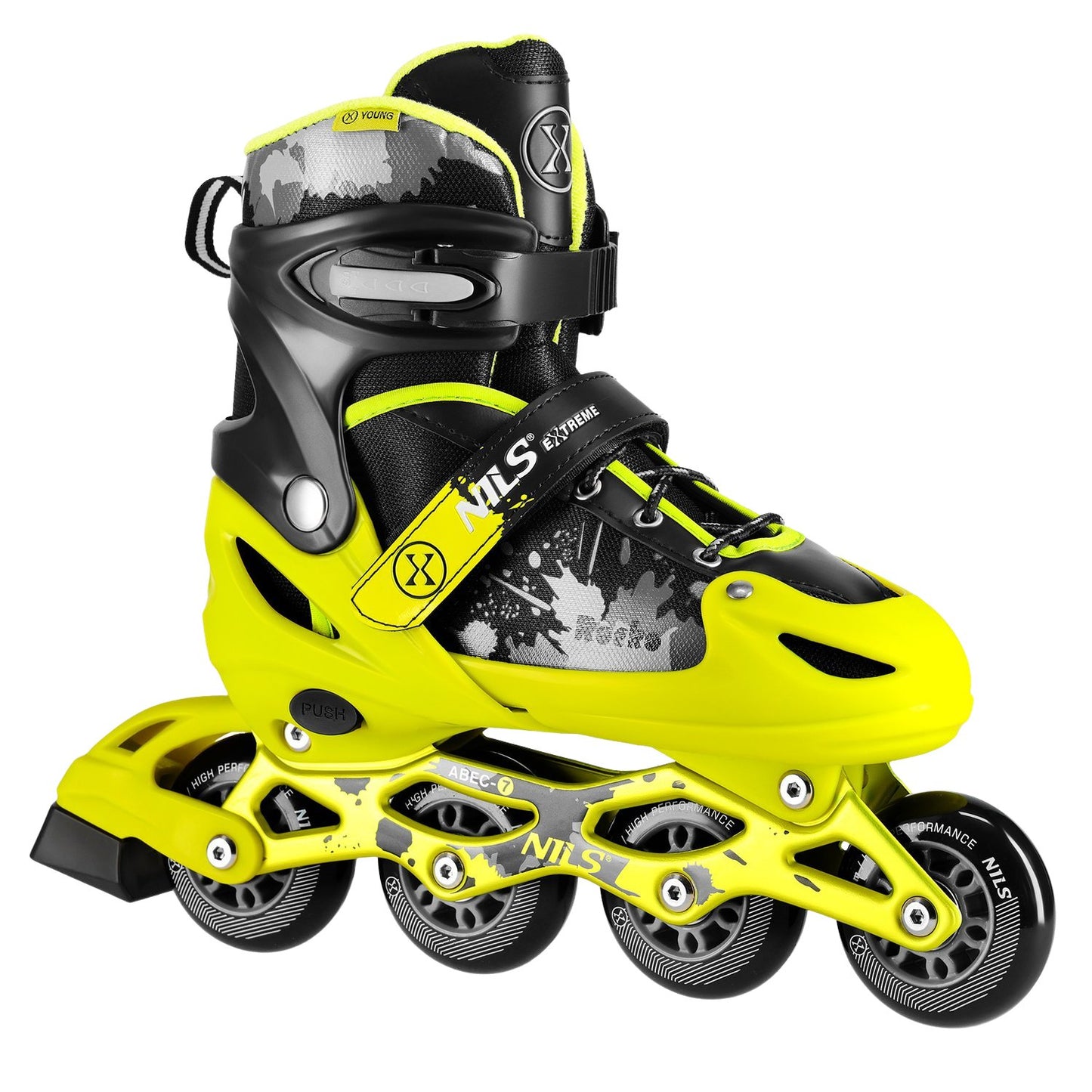 Inline Skates, Yellow, Size S (31-34)